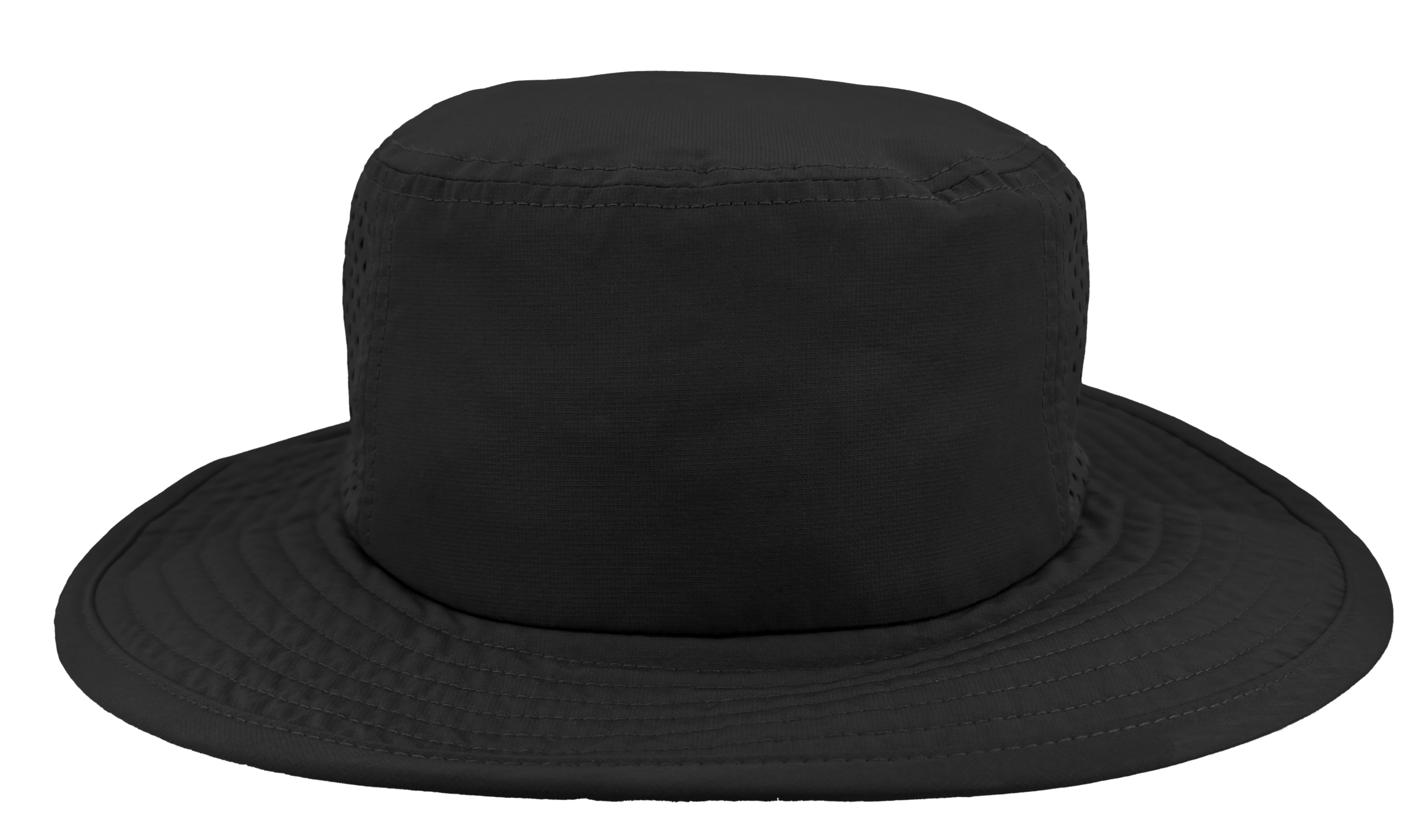 Black customizable ranger bucket hat