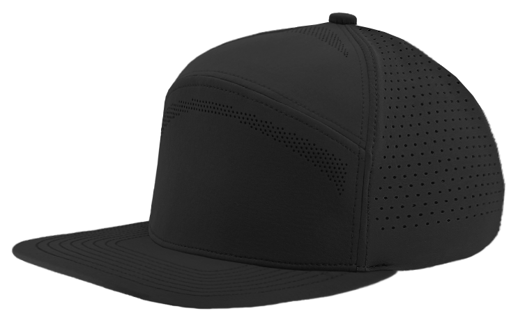 Osprey elite black cap perforated performance snapback