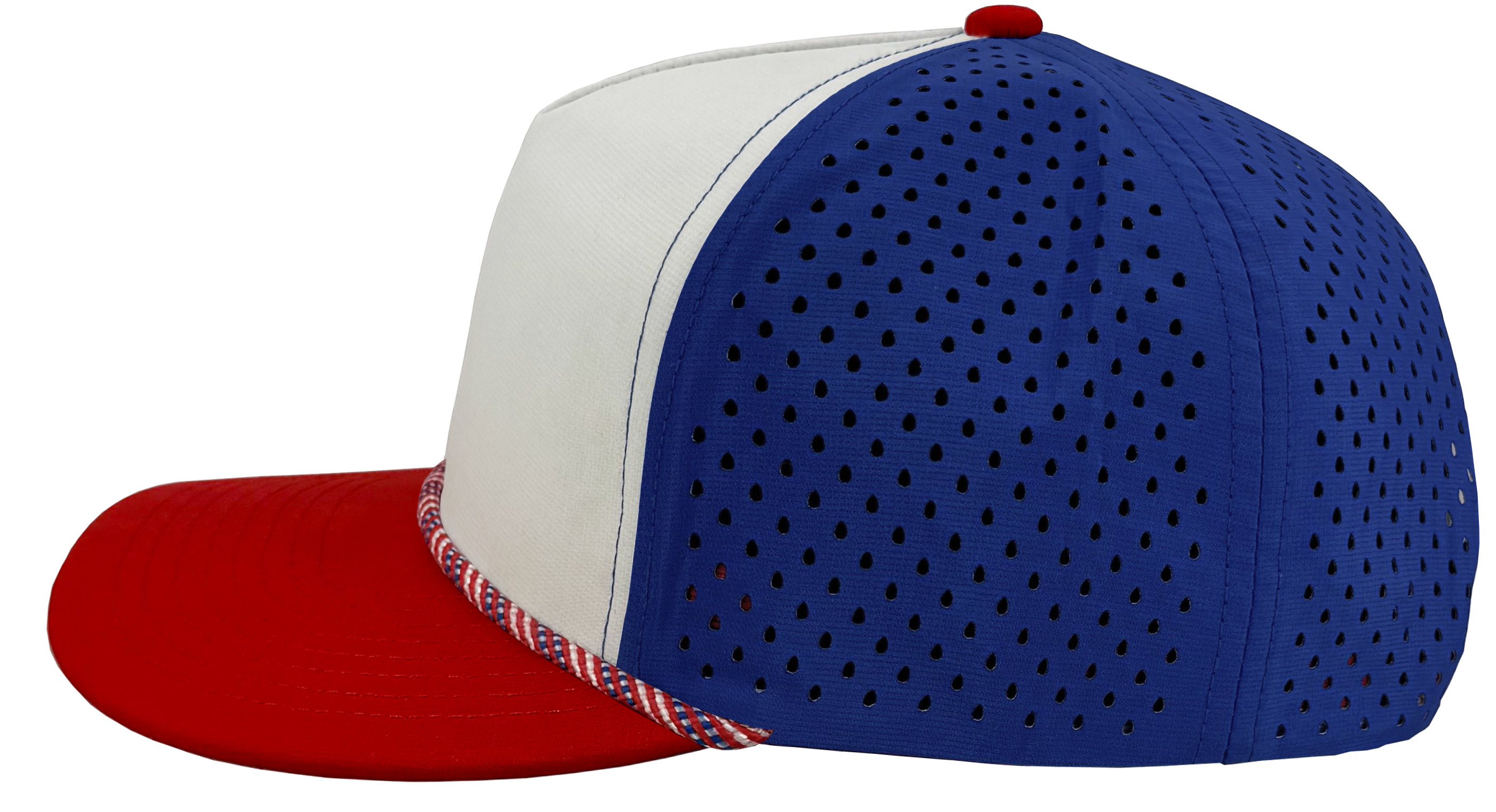red white blue american flag rope blackhawk 5 panel rope hat