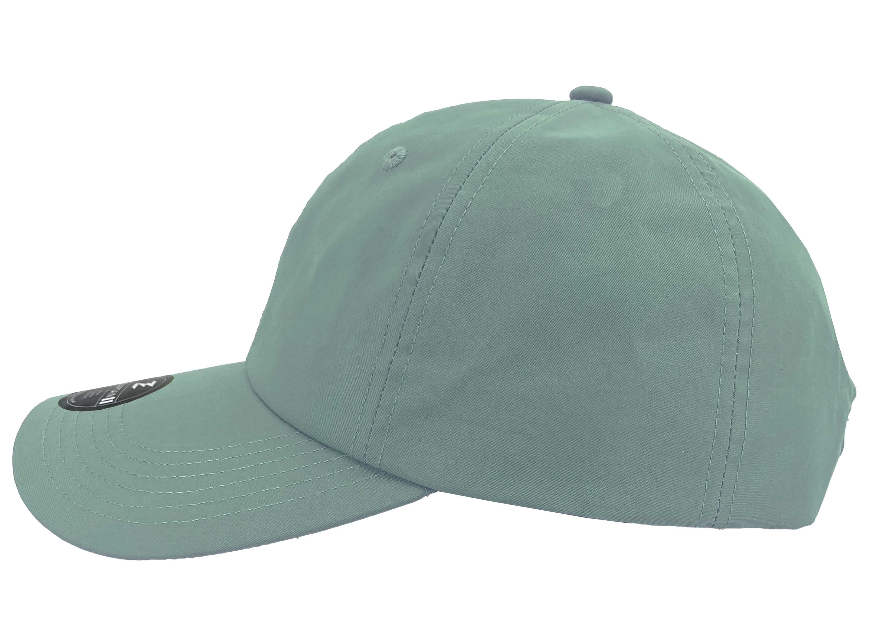 captain unstructured dad hat Sage Blue Custom Hat