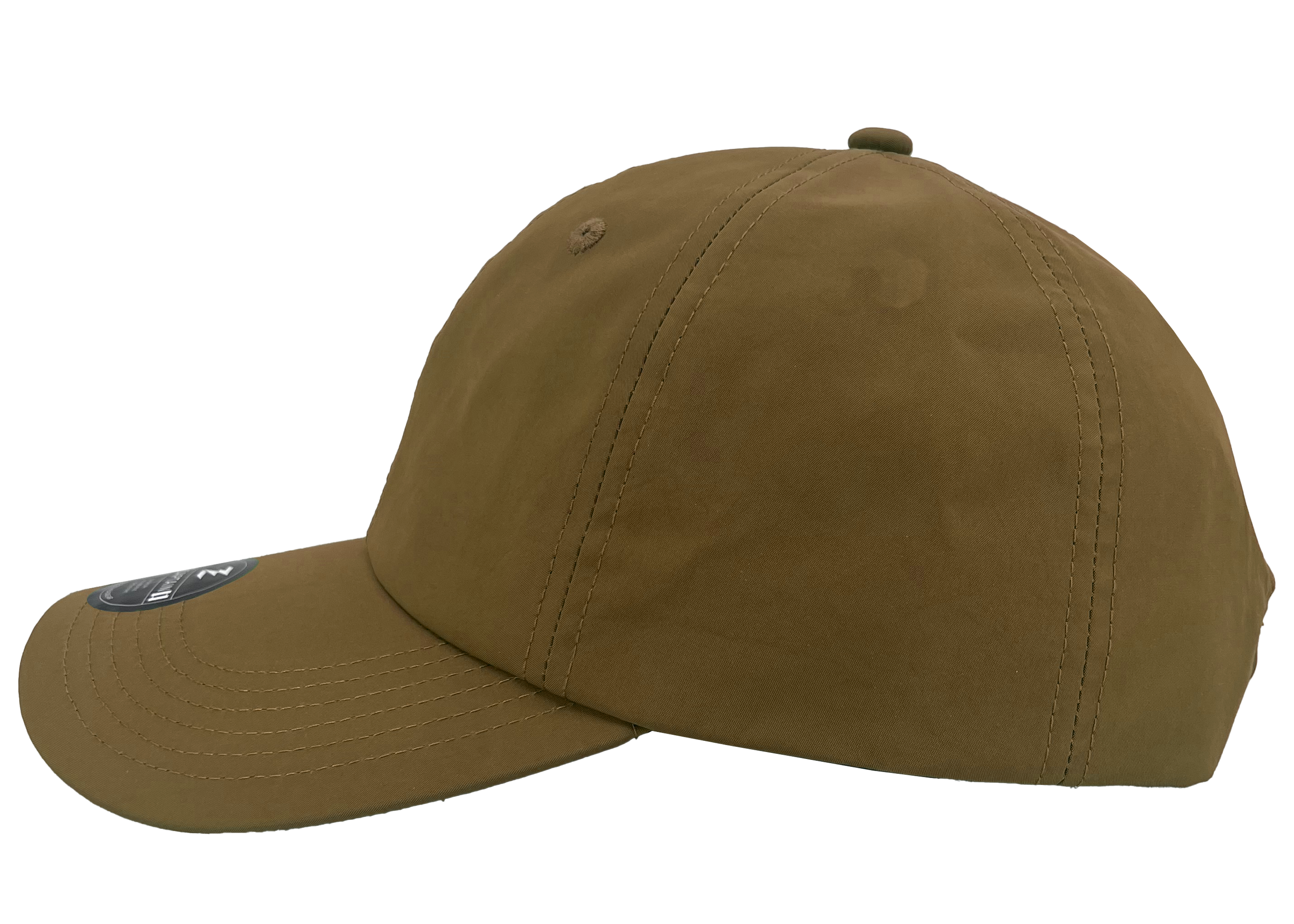 captain Custom Hat unstructured dad hat caramel
