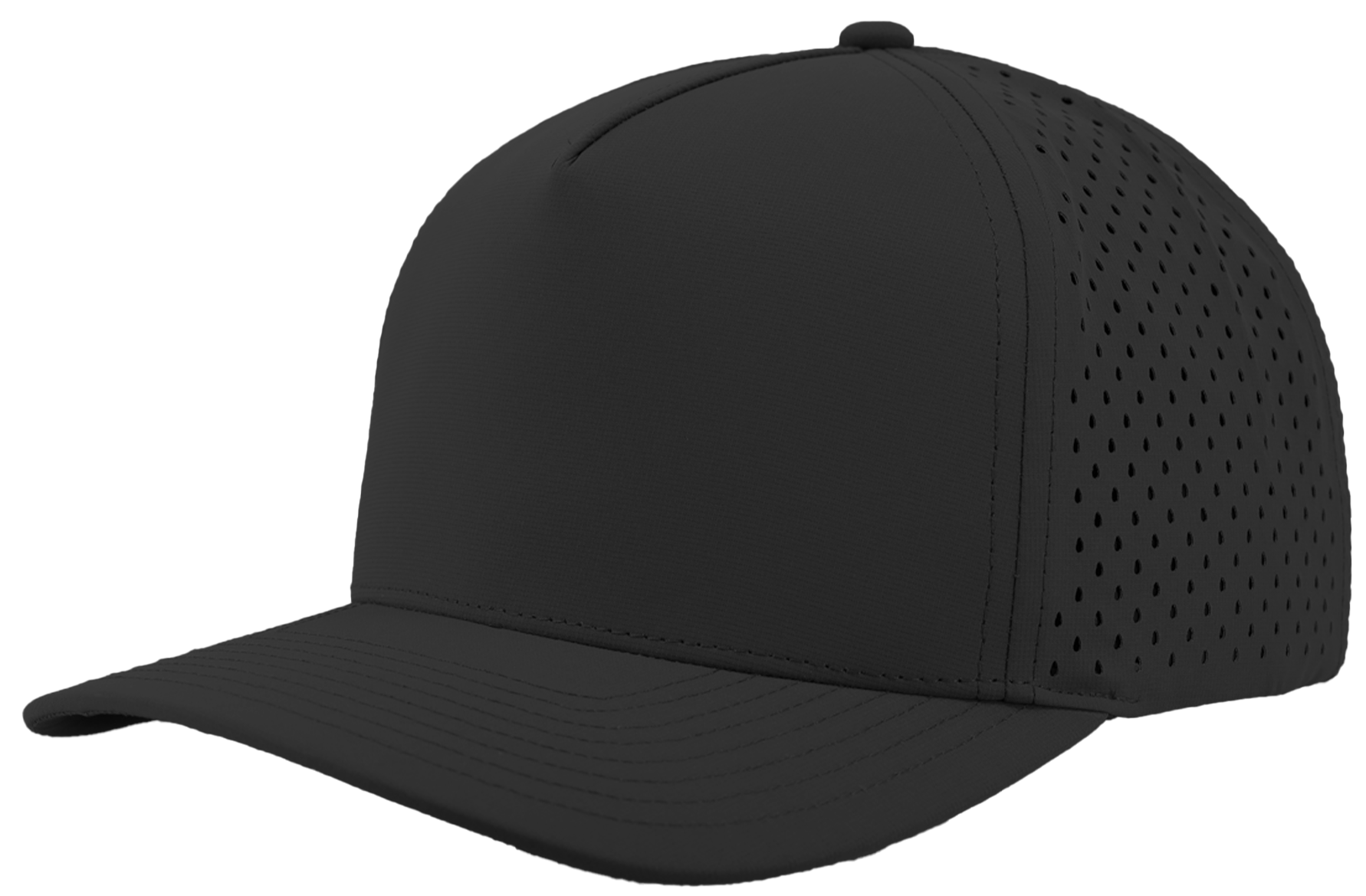 Black Blackhawk Custom Hat