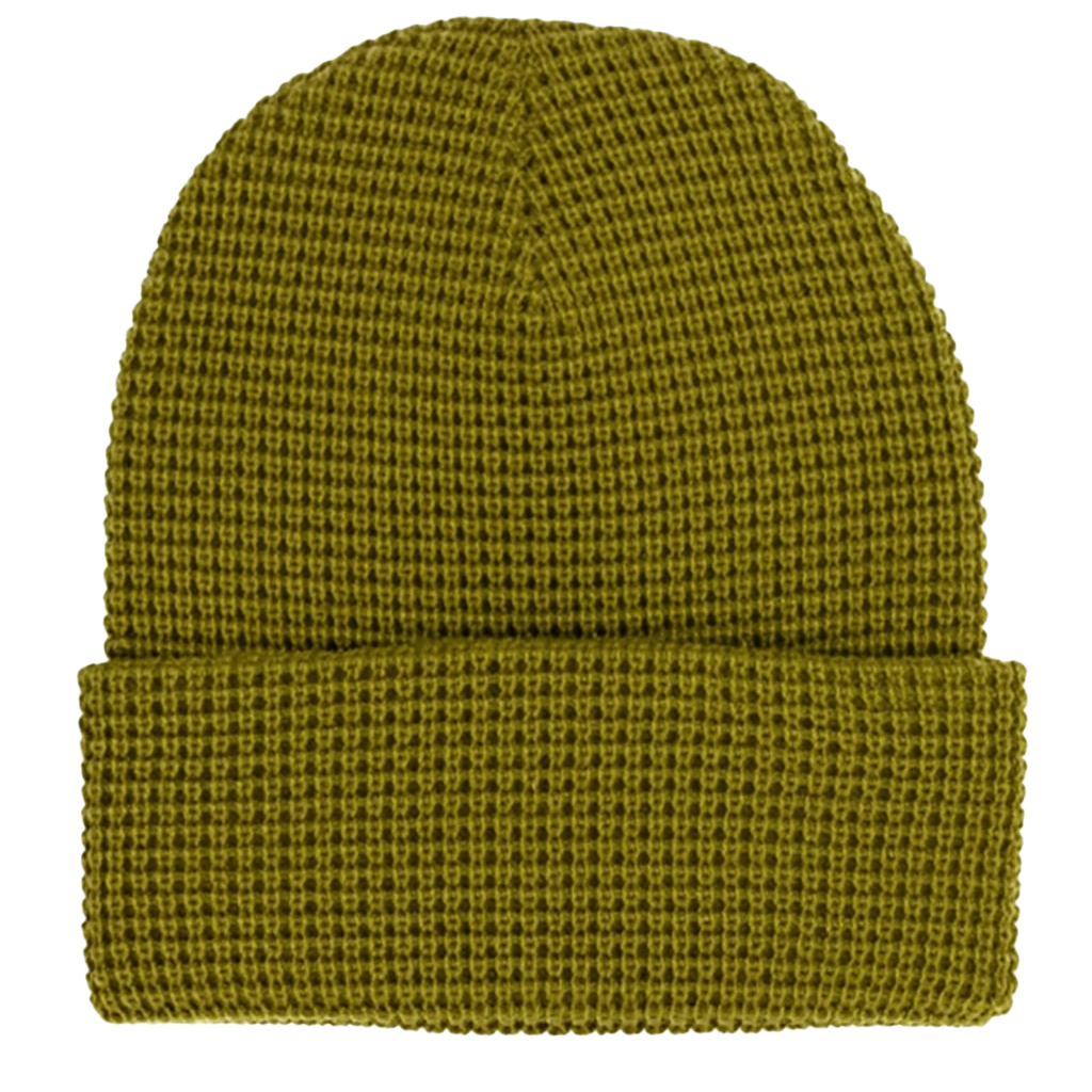 Waffle Beanie with custom patch