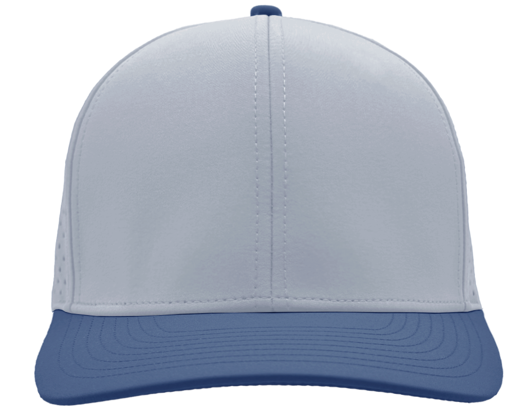 Light blue royal blue Custom Logo Hat 6 Panel