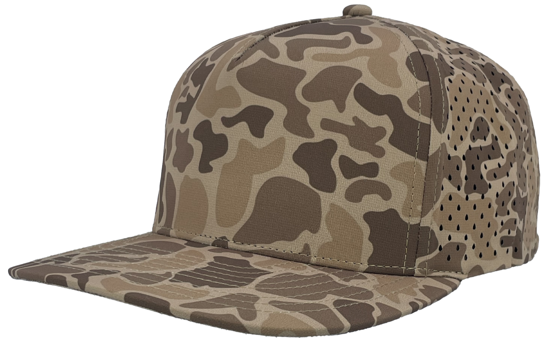 5 panel custom hat blackhawk brown camo
