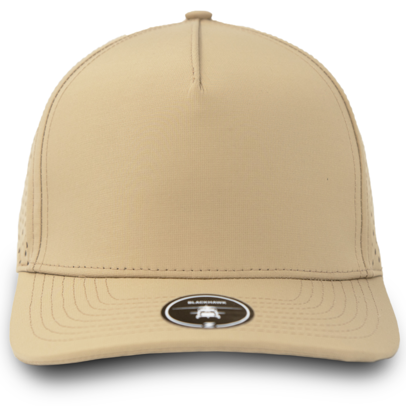 blackhawk khaki 5 panel snapback Custom Hat