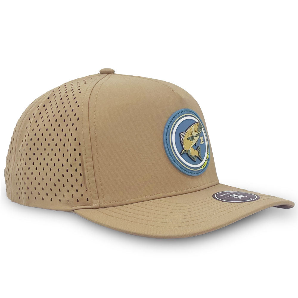 Zapped Headwear Blackhawk Premium 5-Panel Hat - Fish On