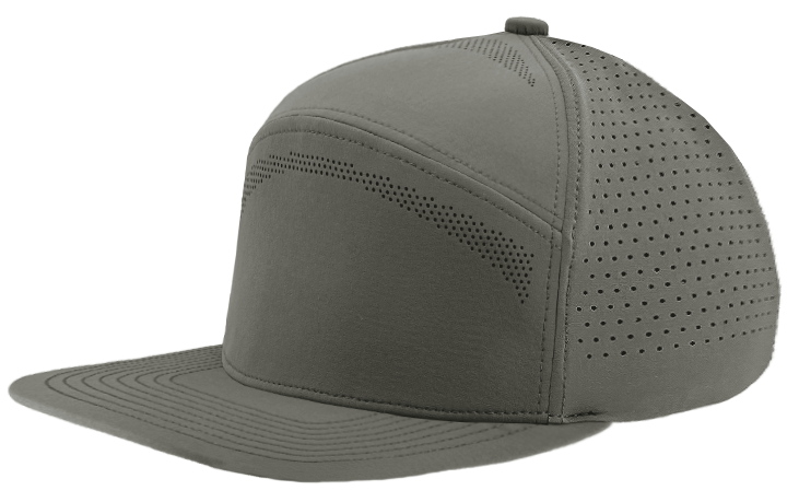 Osprey elite Grey cap perforated performance snapback