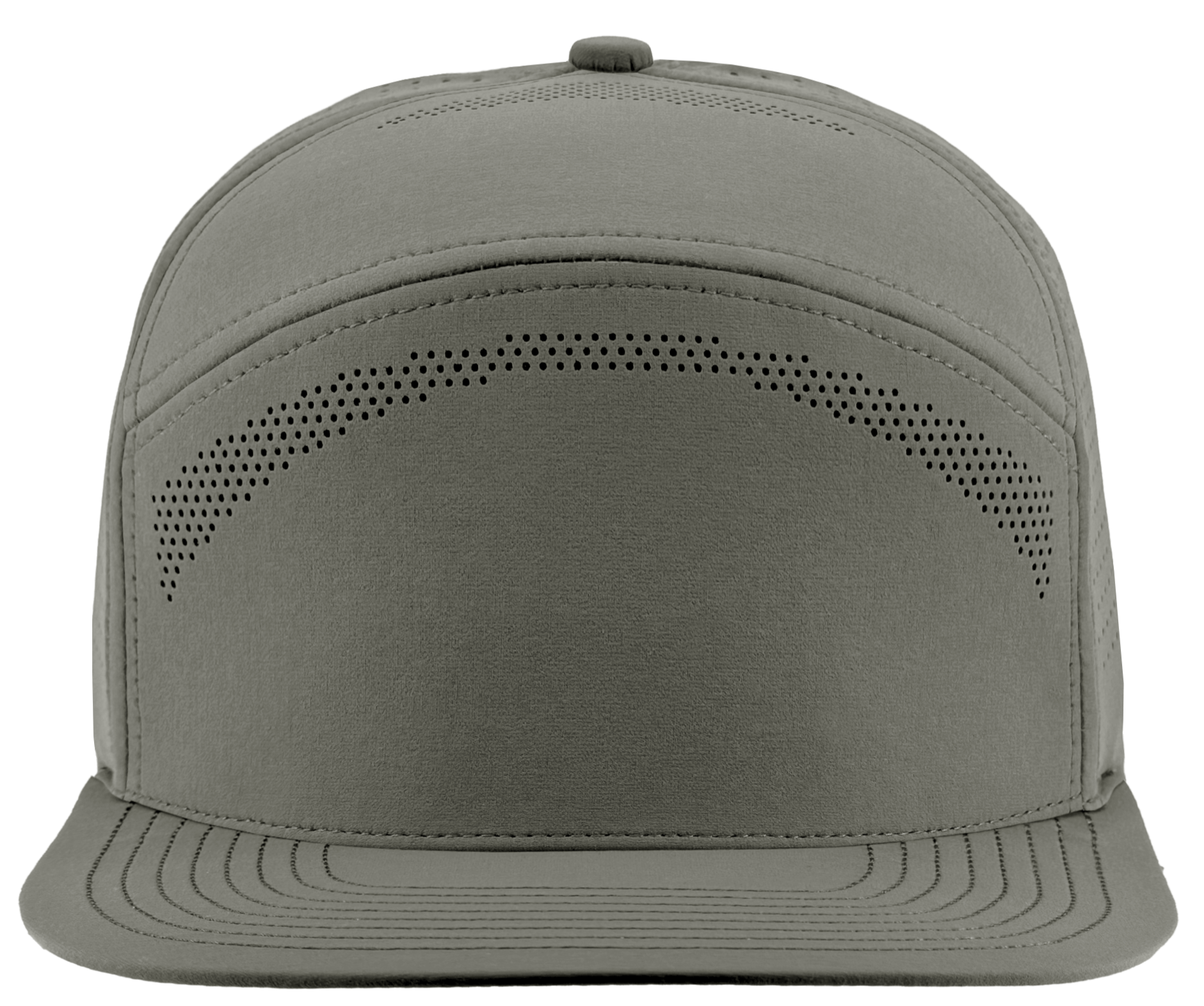 Osprey elite Grey cap perforated performance snapback