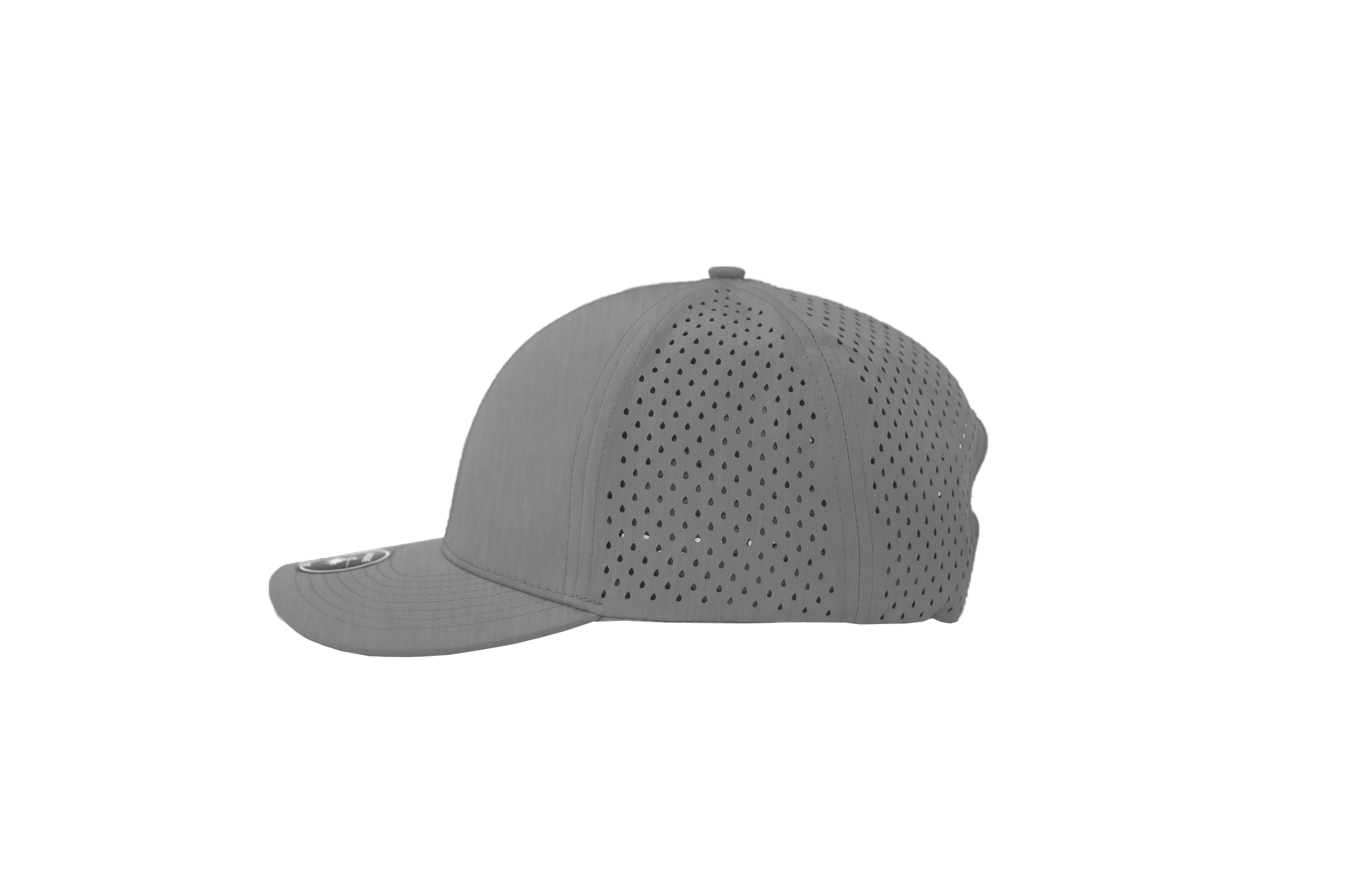 heather grey side view apache hat Custom Hat 