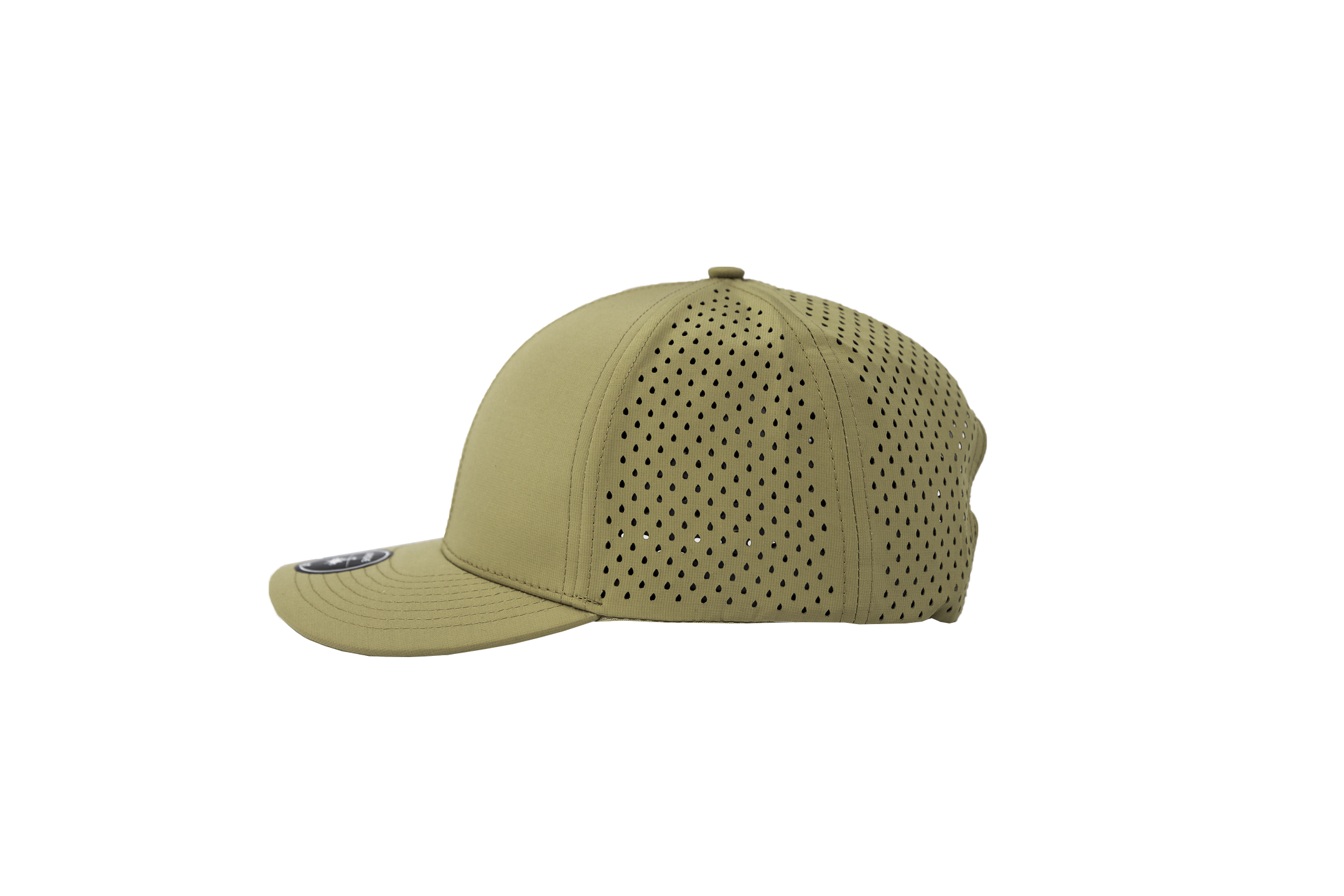loden side view Custom Hat apache perforated hat