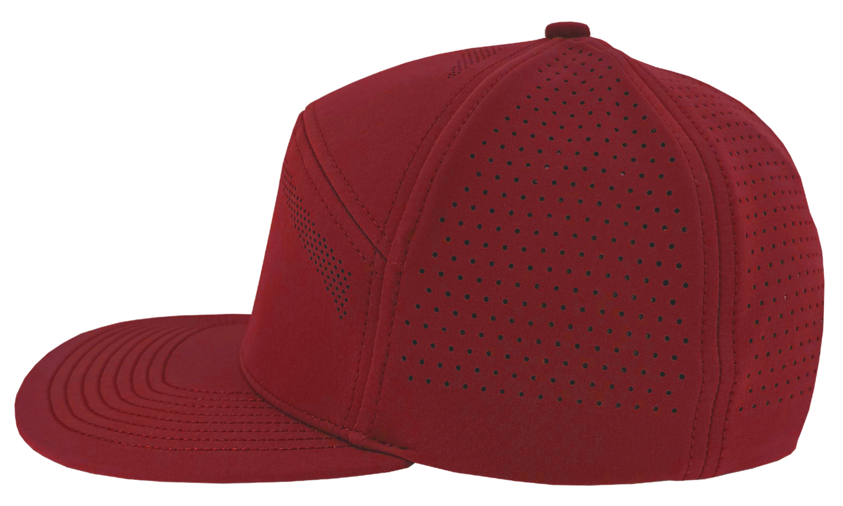Osprey elite Maroon cap perforated performance snapback