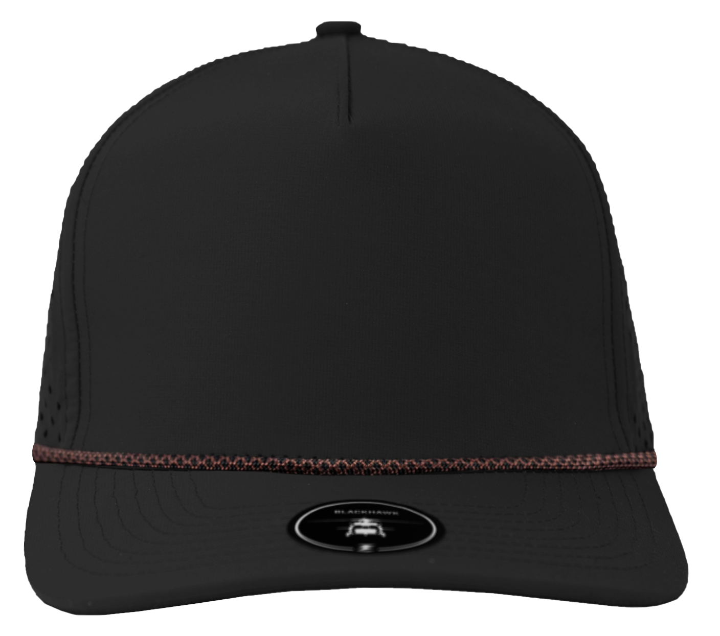 Custom Hat Blackhawk Blank Front View