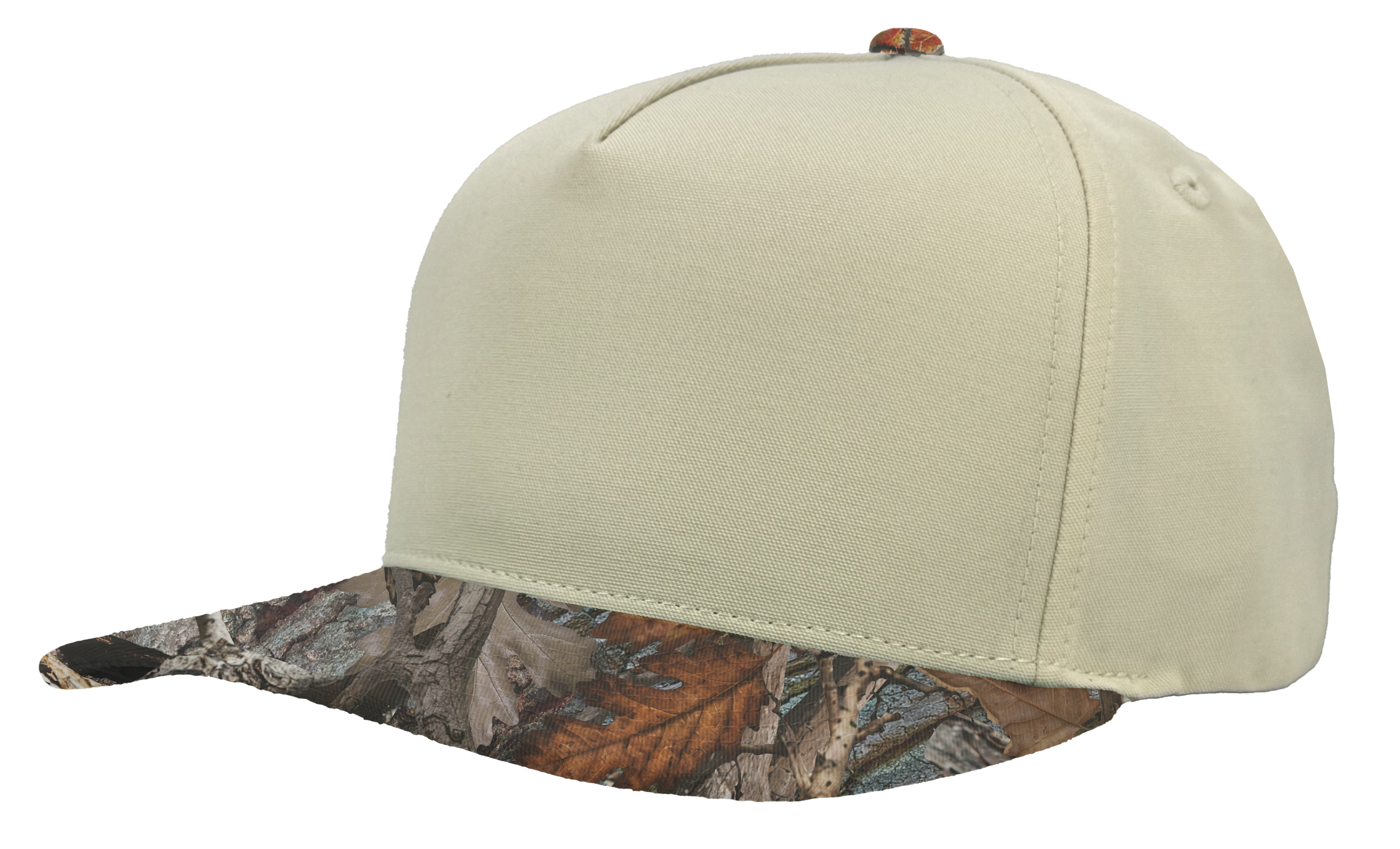 oak camo patriot vintage white 5 panel hat