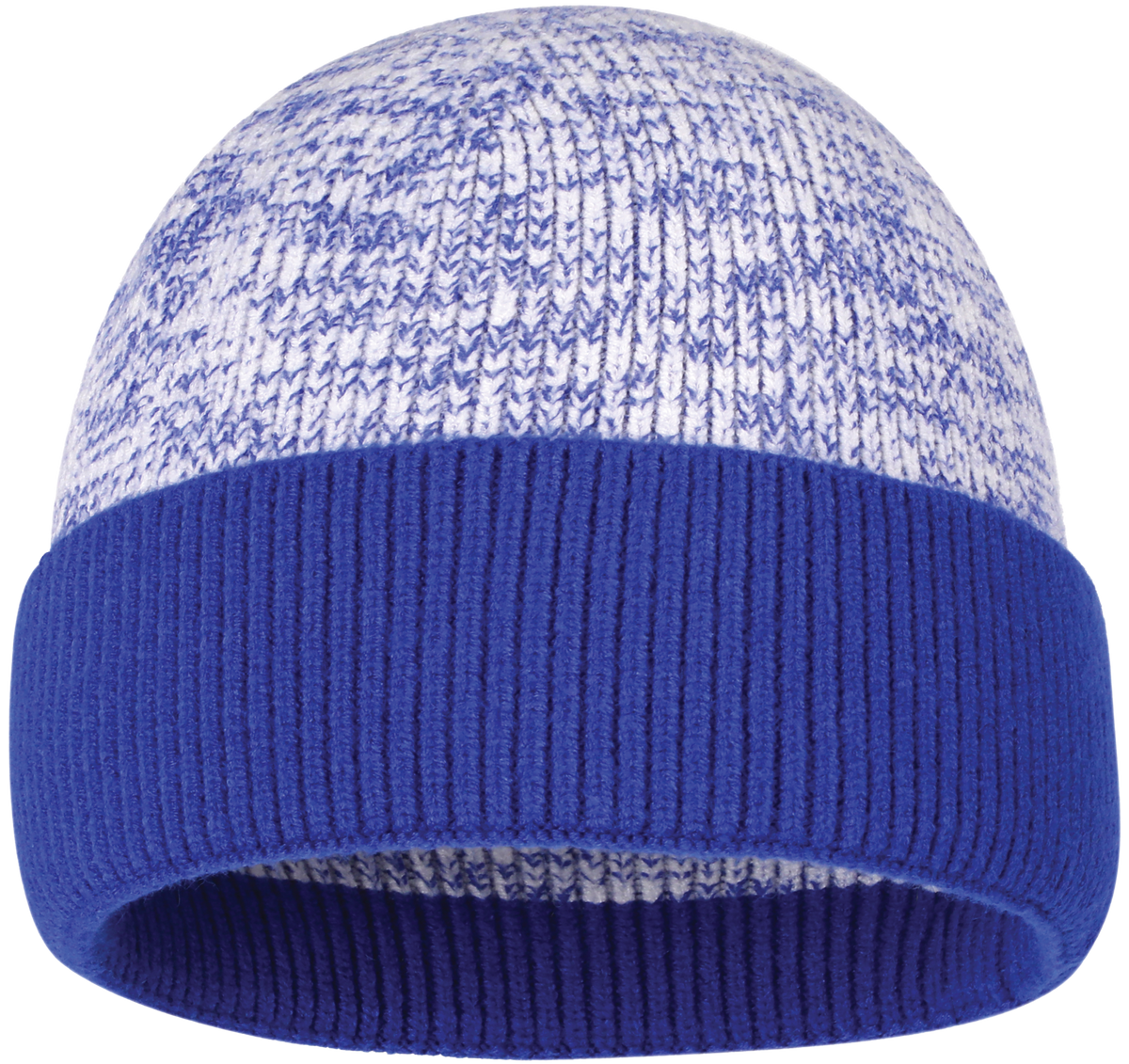 Custom Cuffed Beanie Hat Royal Blue