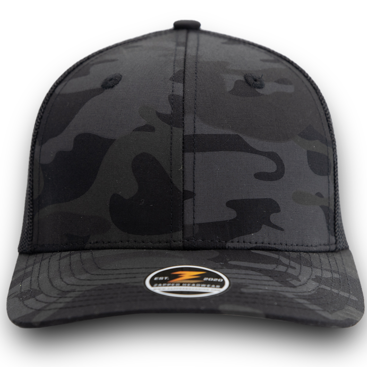 black camo snapback trucker Custom Hat