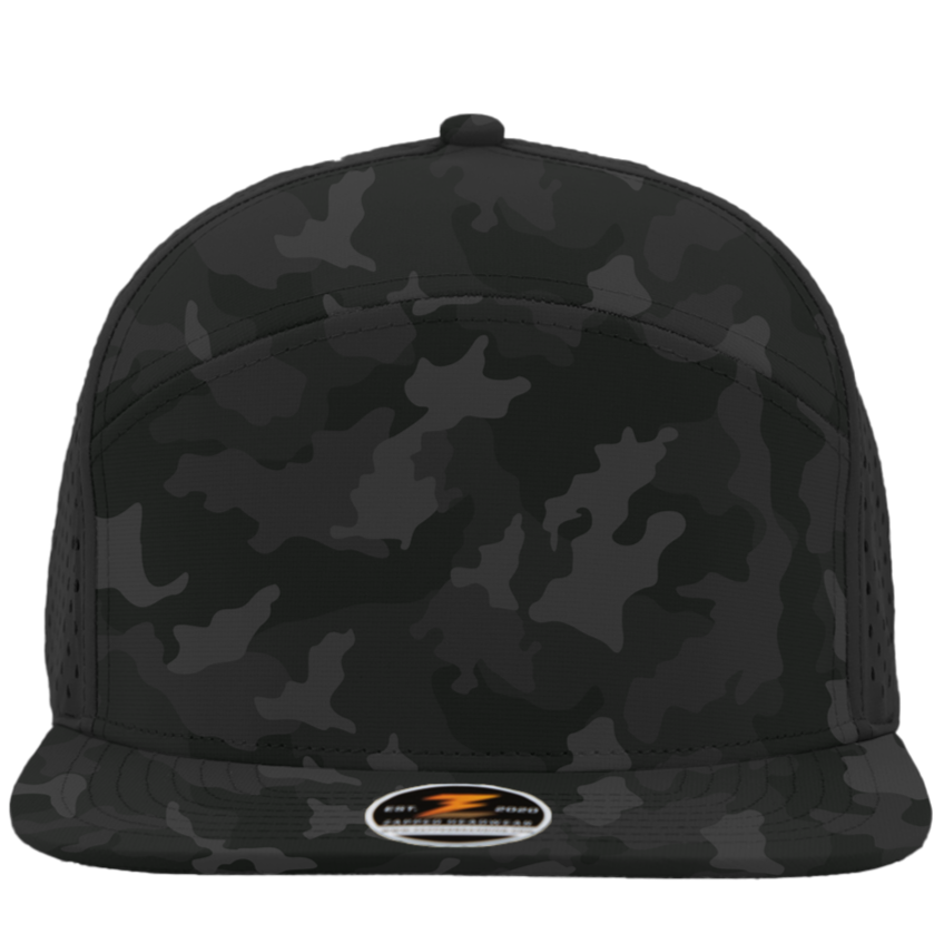 OSPREY-Water Repellent hat-Zapped Headwear-Black-Camo-Zapped Headwear