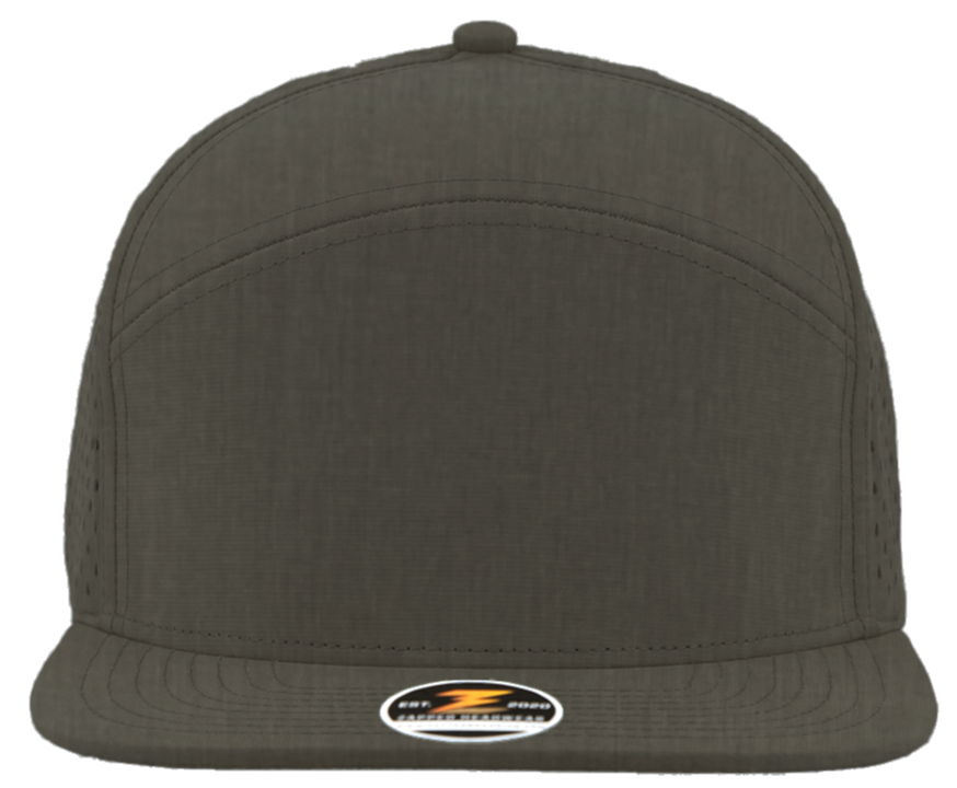 Graphite osprey 7 panel snapback Custom Hat