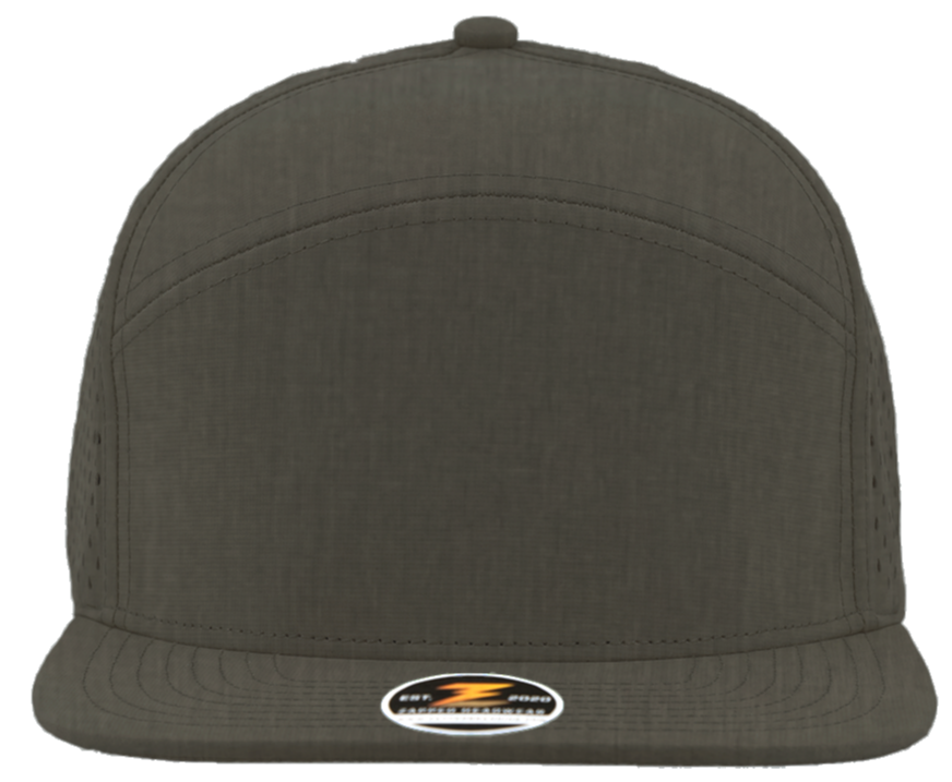 graphite osprey 7 panel snapback Custom Hat
