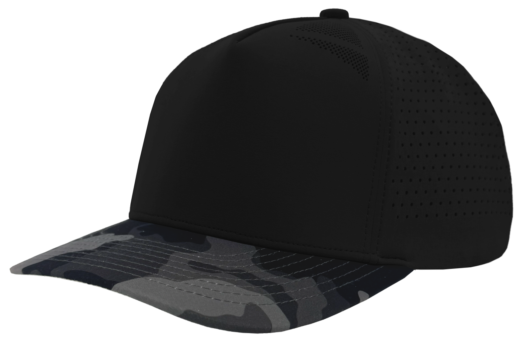 Blackhawk Elite black camo perforated flexfit hat