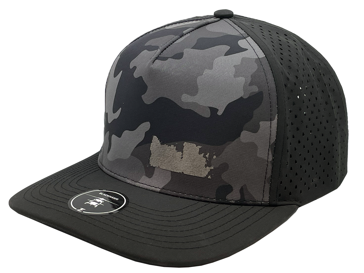 Blackhawk Black Camo with Patch Residue