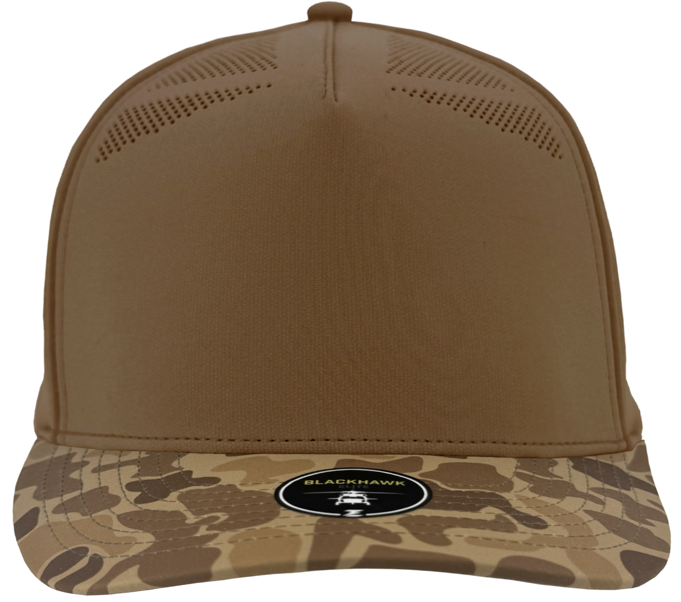 Blackhawk Elite brown camo perforated flexfit hat