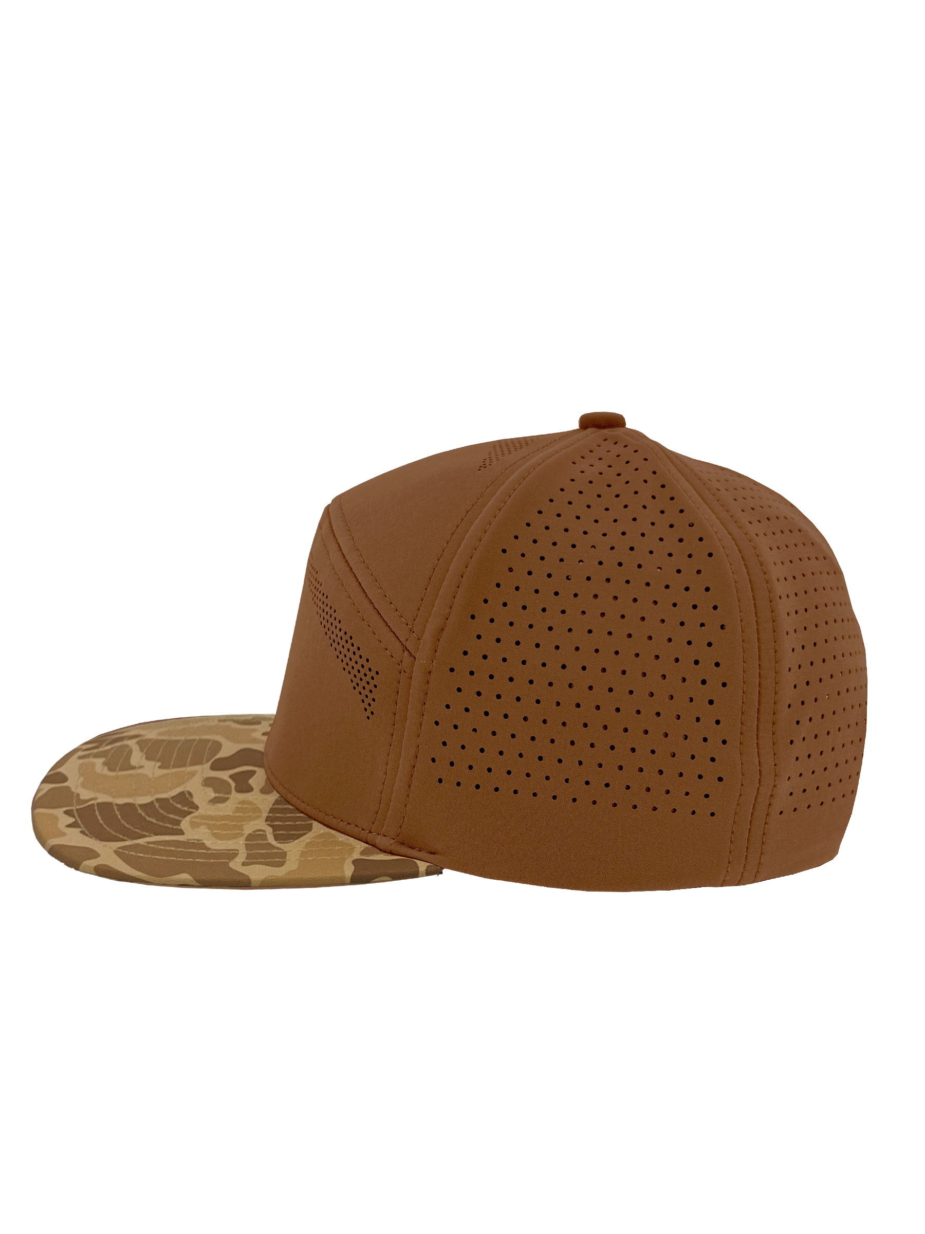 Osprey Elite Brown camo perforated flexfit hat