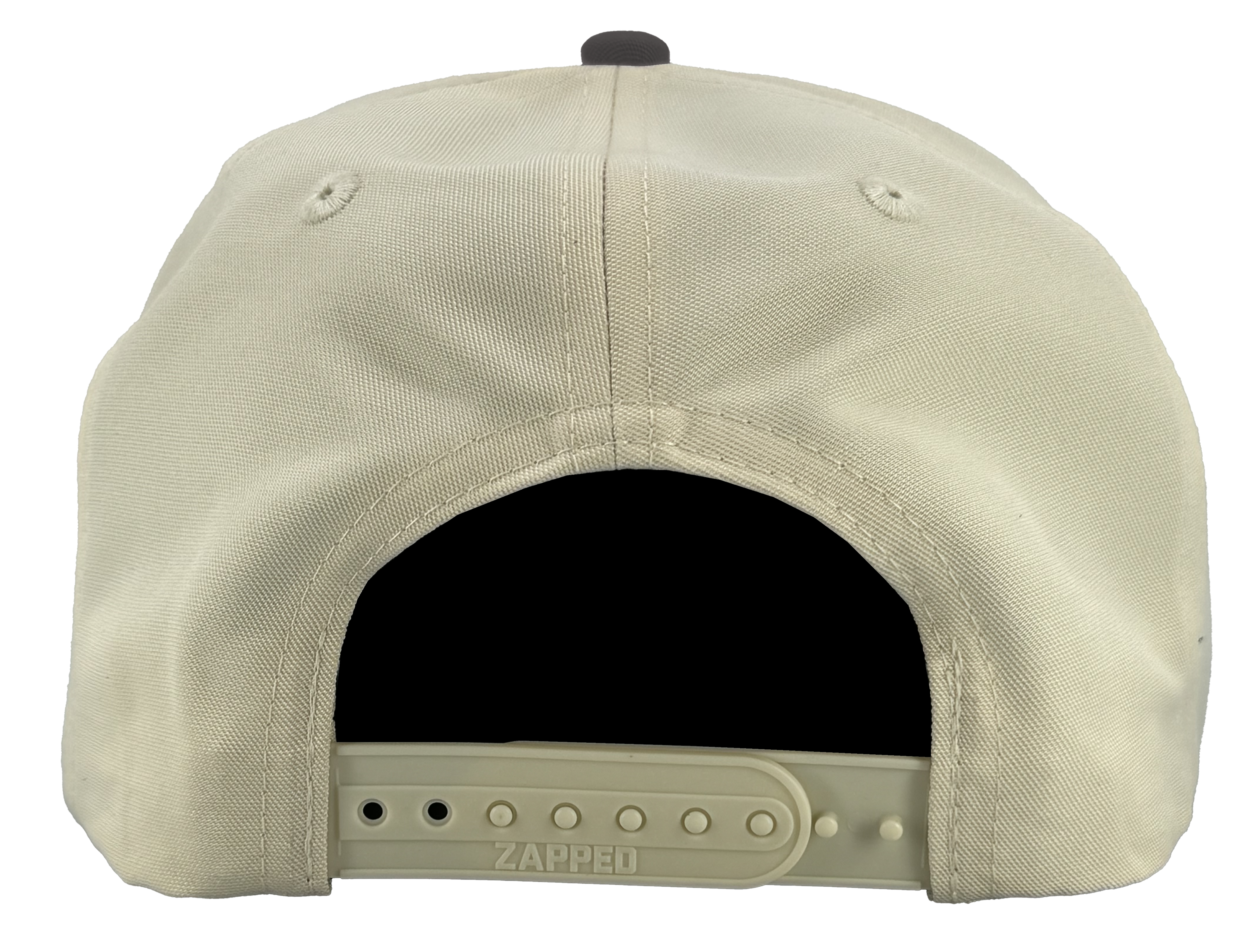 VINTAGE 5 PANEL BLACK WHITE Custom HAT