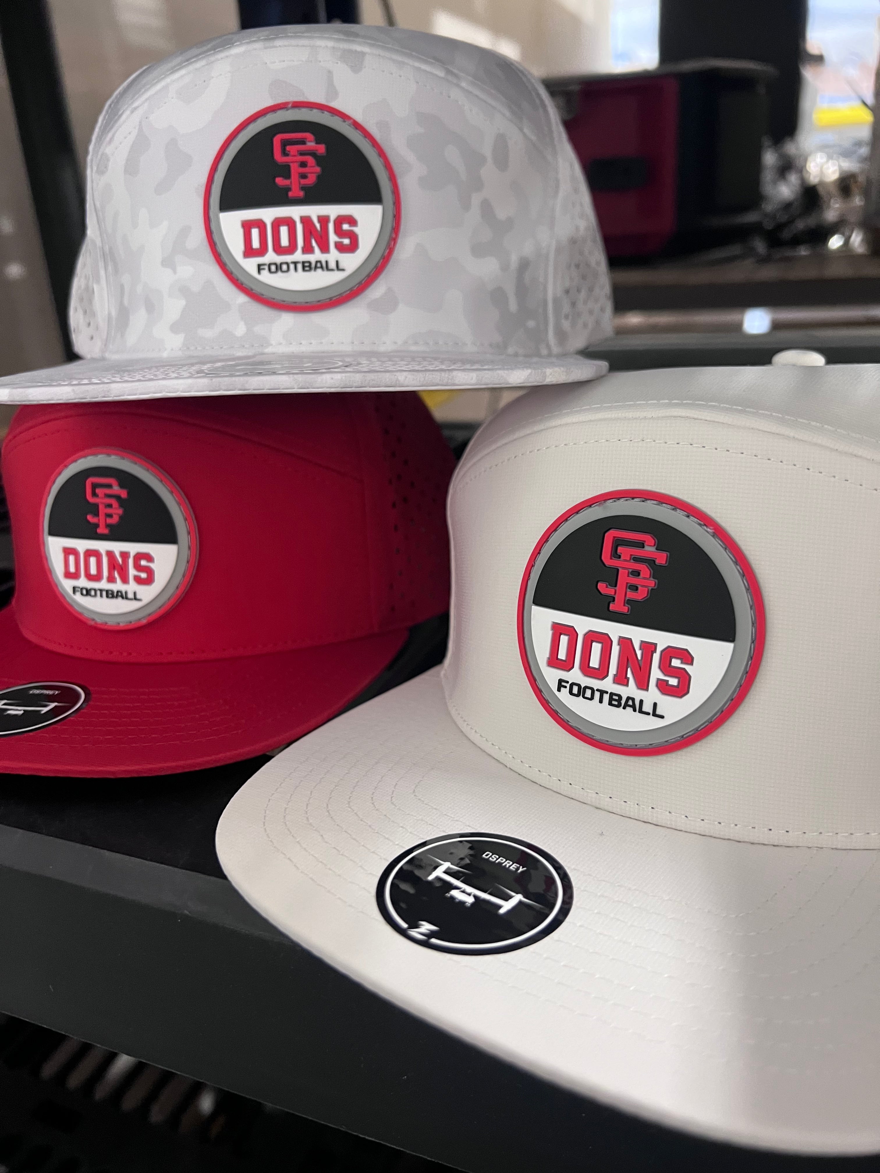 Spanish Fork High School Football Custom Hats Osprey