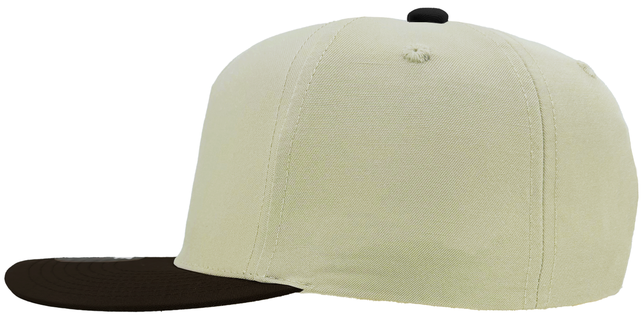 custom hat patriot off white black side view