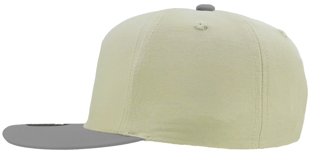 custom hat patriot off white grey side view