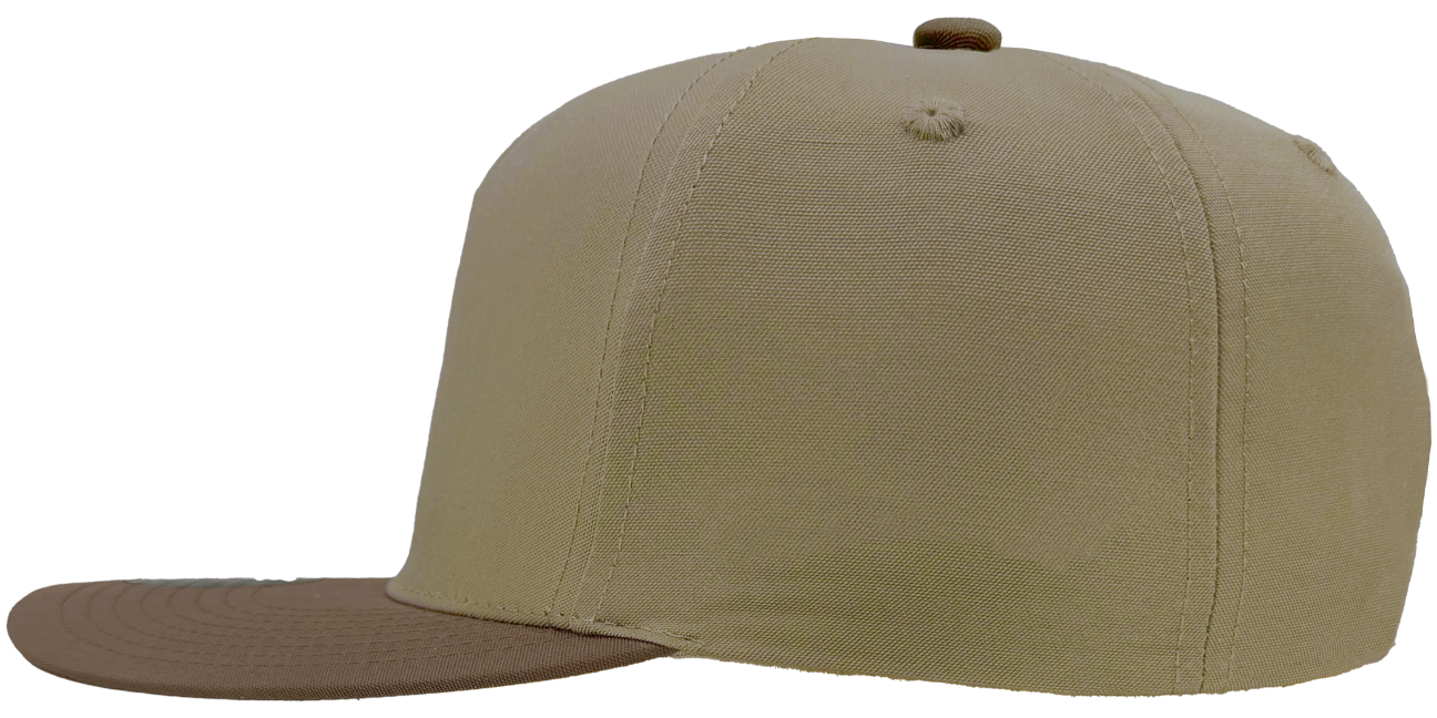 custom_hat_patriot_off_white_khaki_brown_side_view