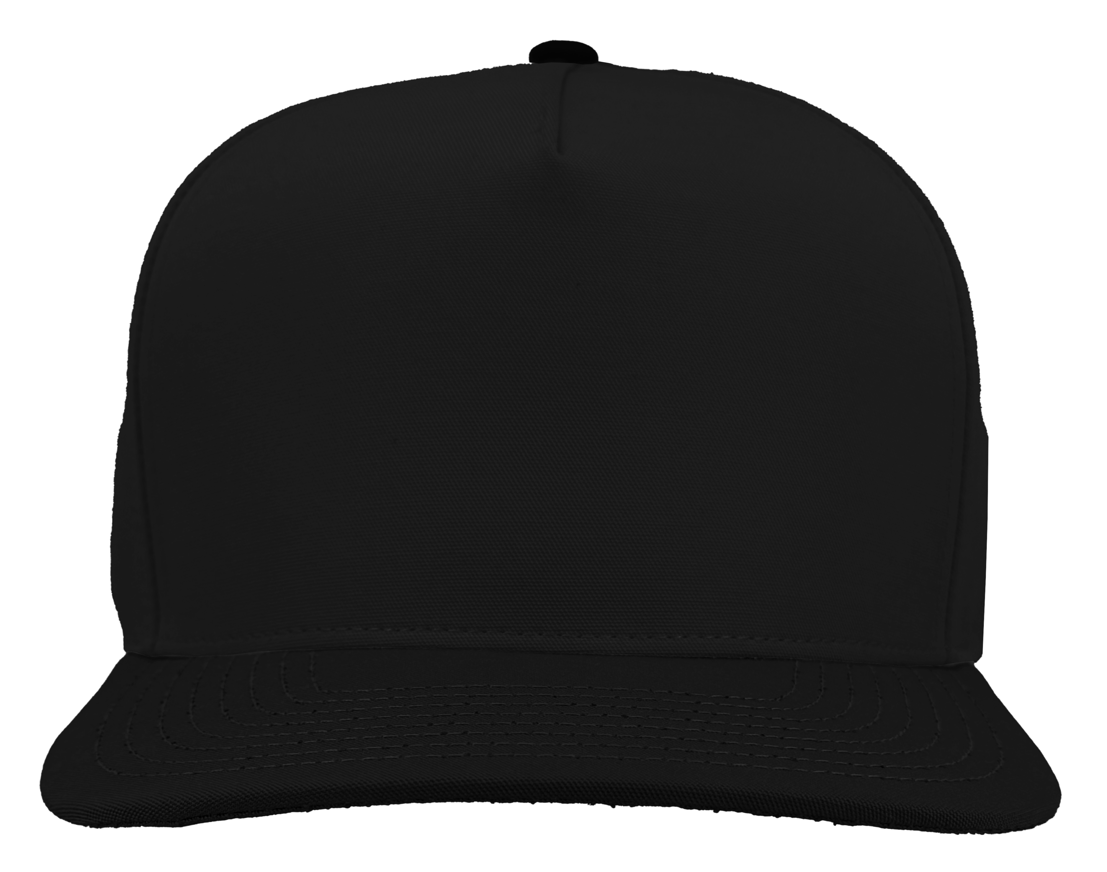 custom performance hat patriot black front view