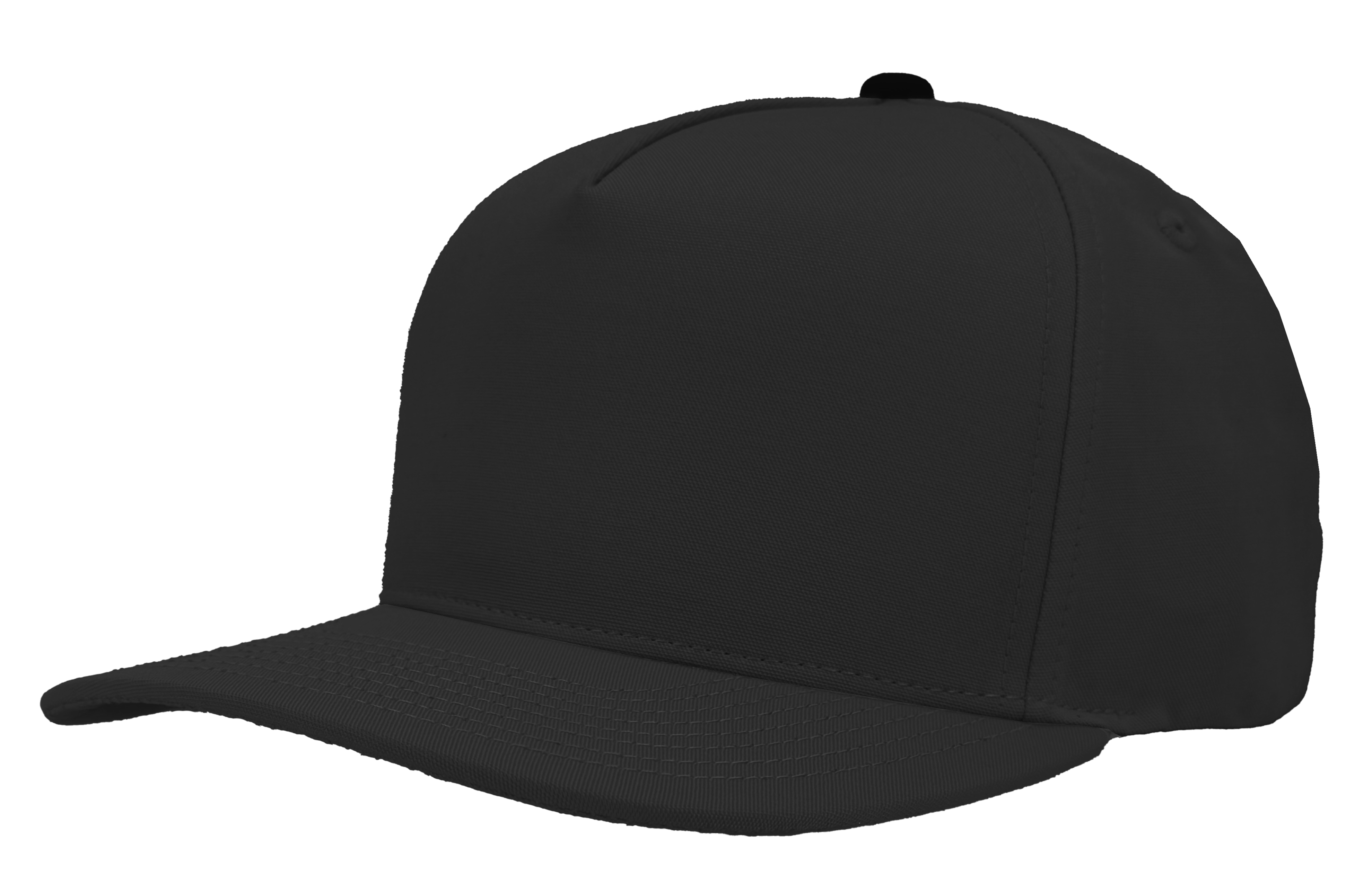 custom performance hat patriot black slant view