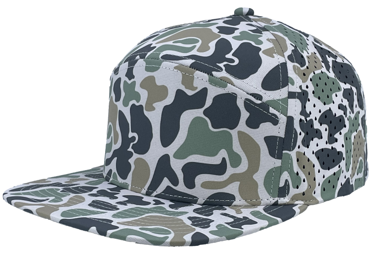 jungle camo osprey custom hat slant view