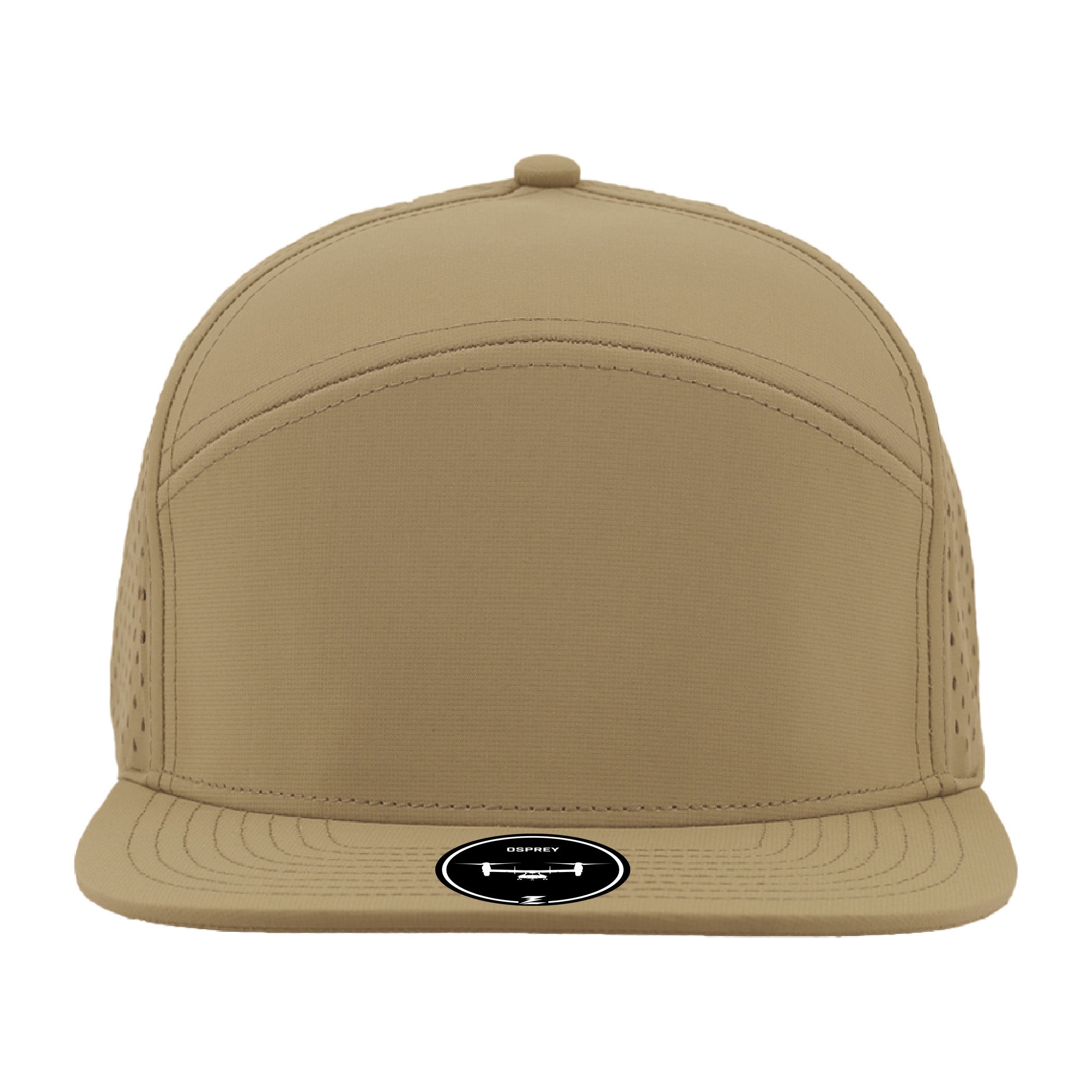 khaki Custom Hat osprey custom 7 panel hat