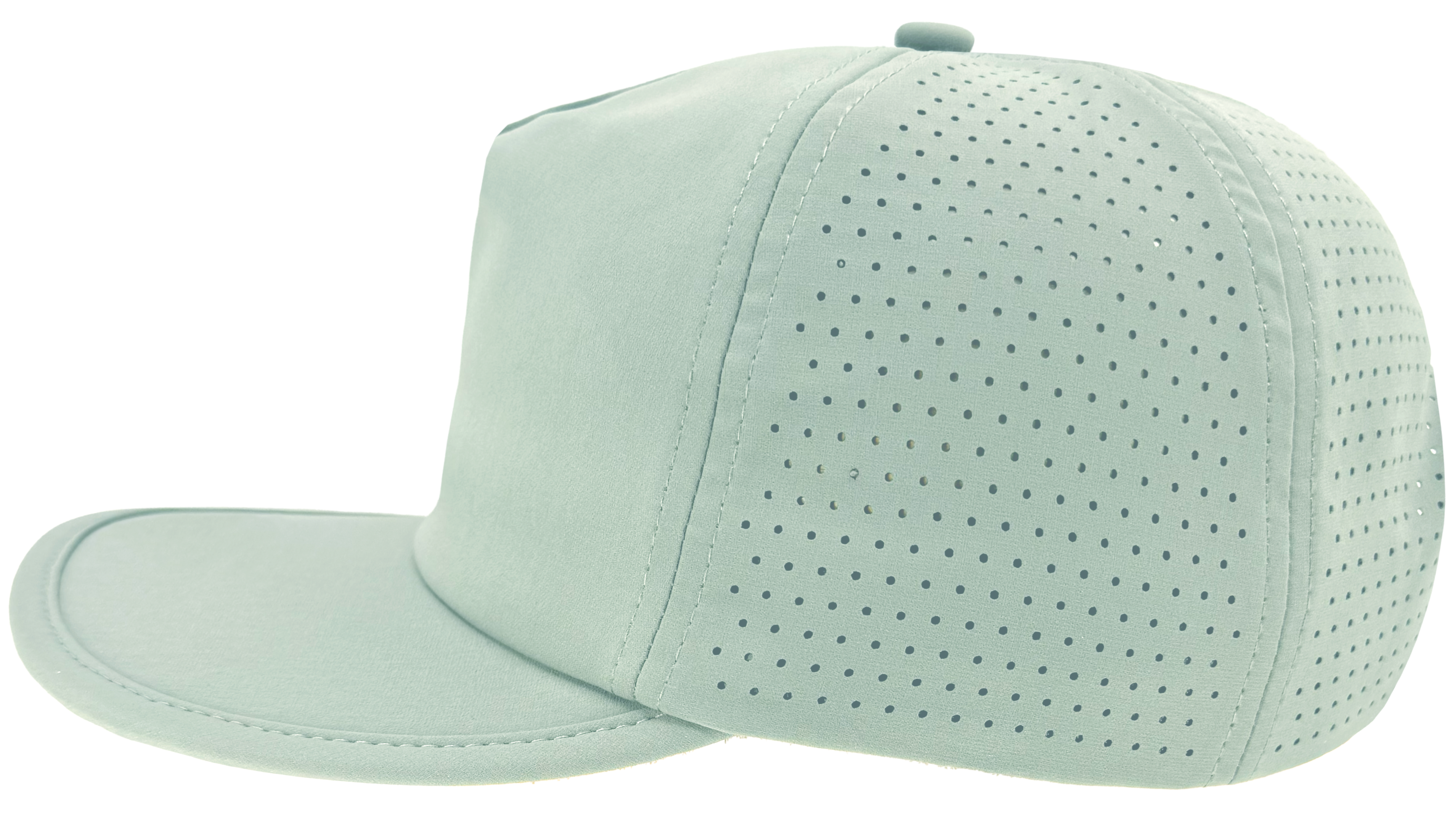 Mint dad hat buckram 5 panel crushable bill