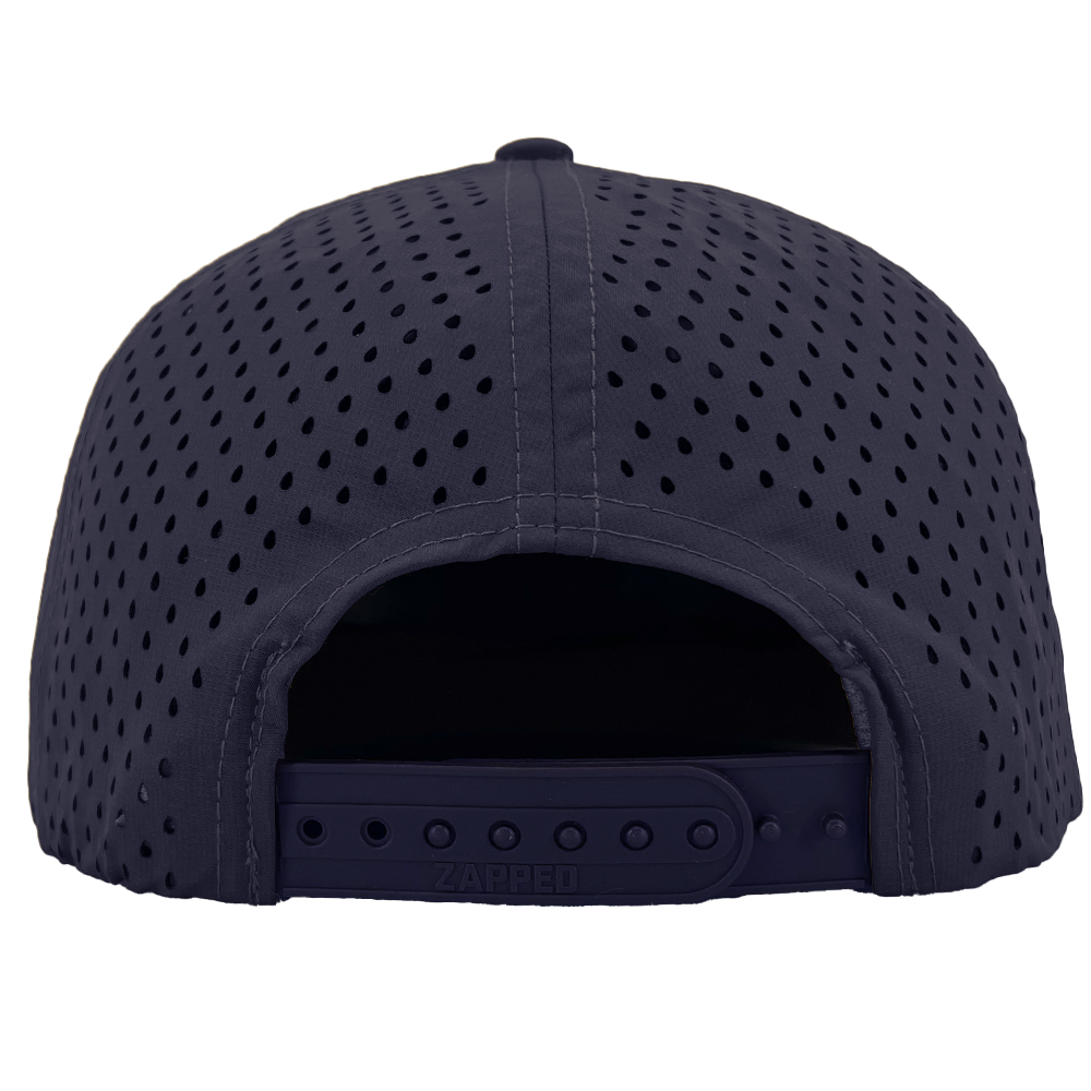 Custom hat for embroider 6 panel navy