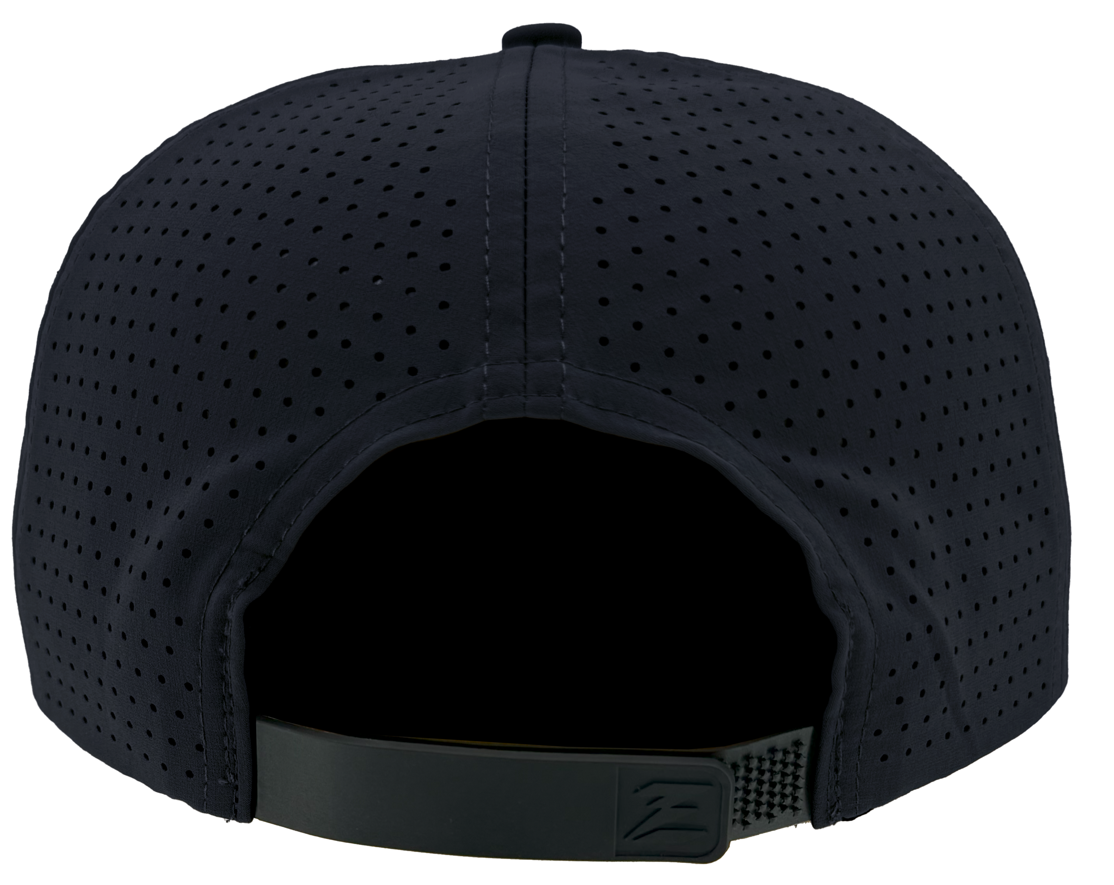 Navy dad hat buckram 5 panel crushable bill