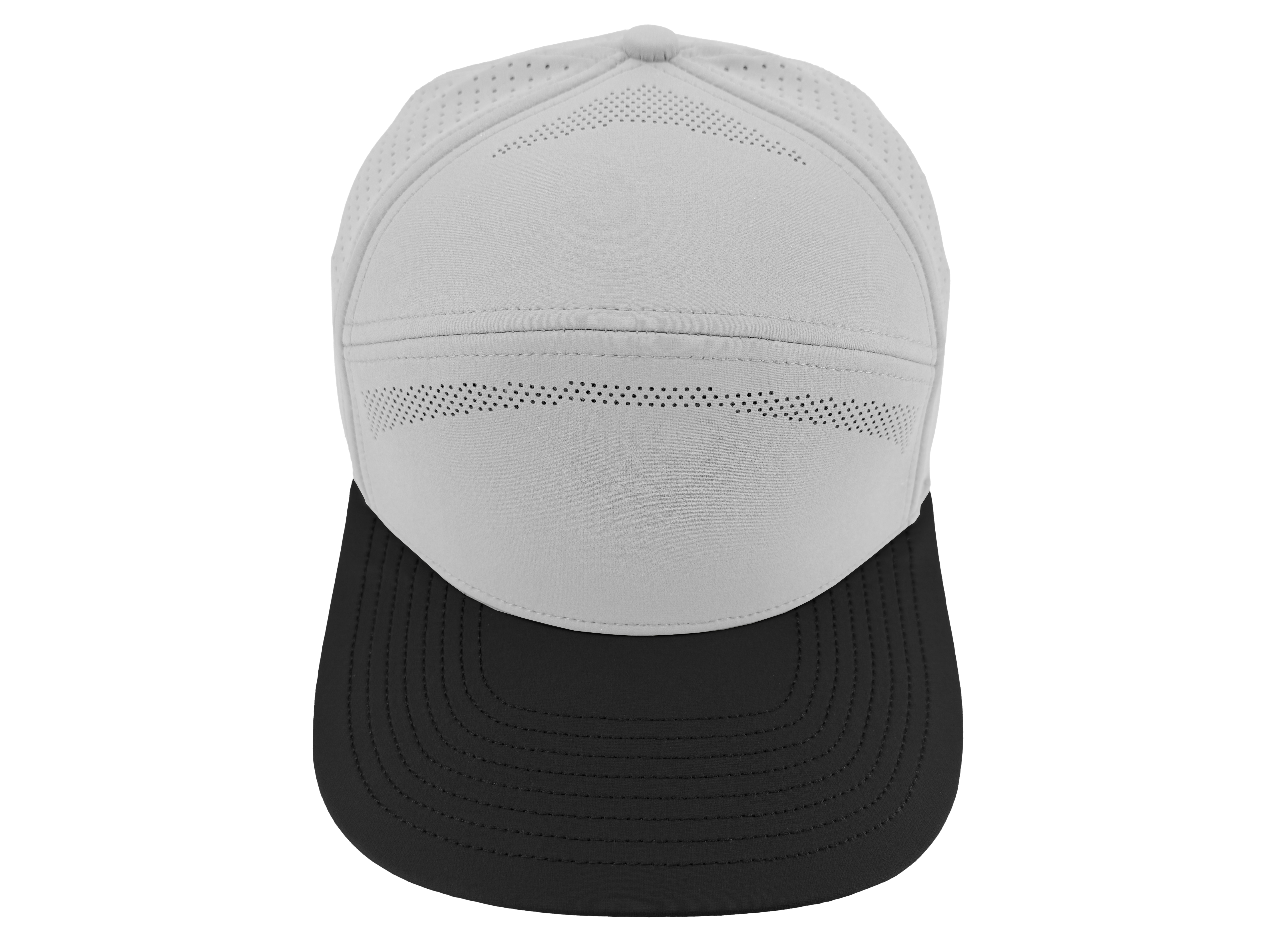 Osprey Elite off white black perforated flexfit hat