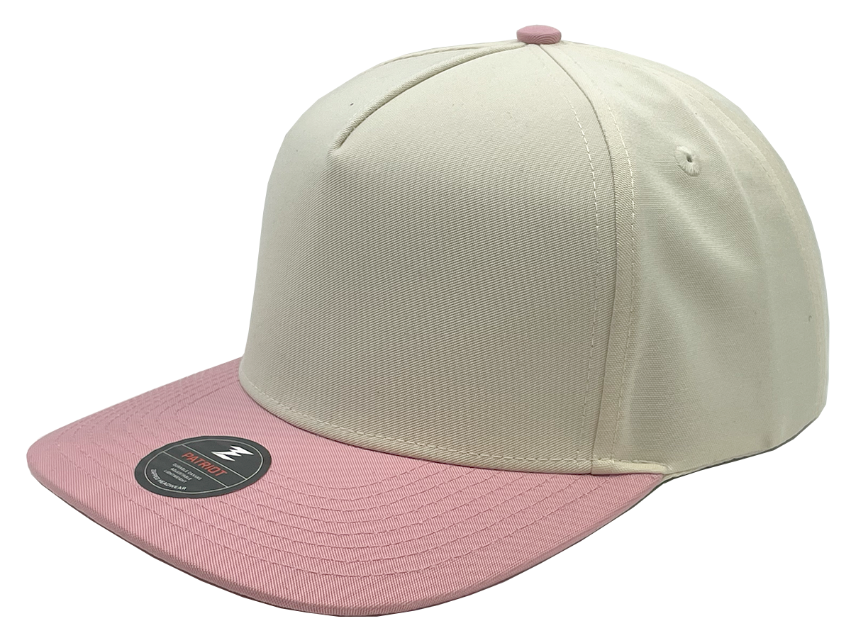 Patriot Vintage White and Pink with Dirty Spots