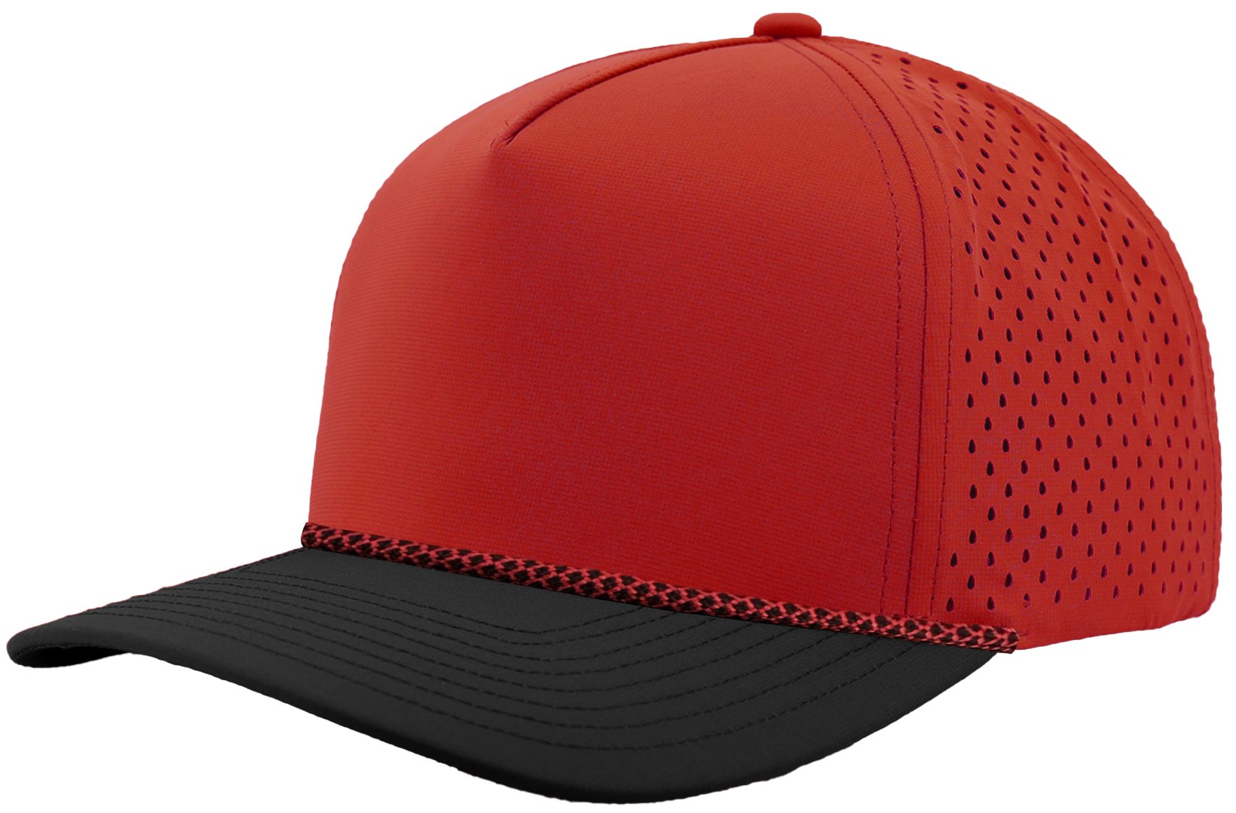 custom rope hat Blackhawk R+ Red/black - Red chainlink