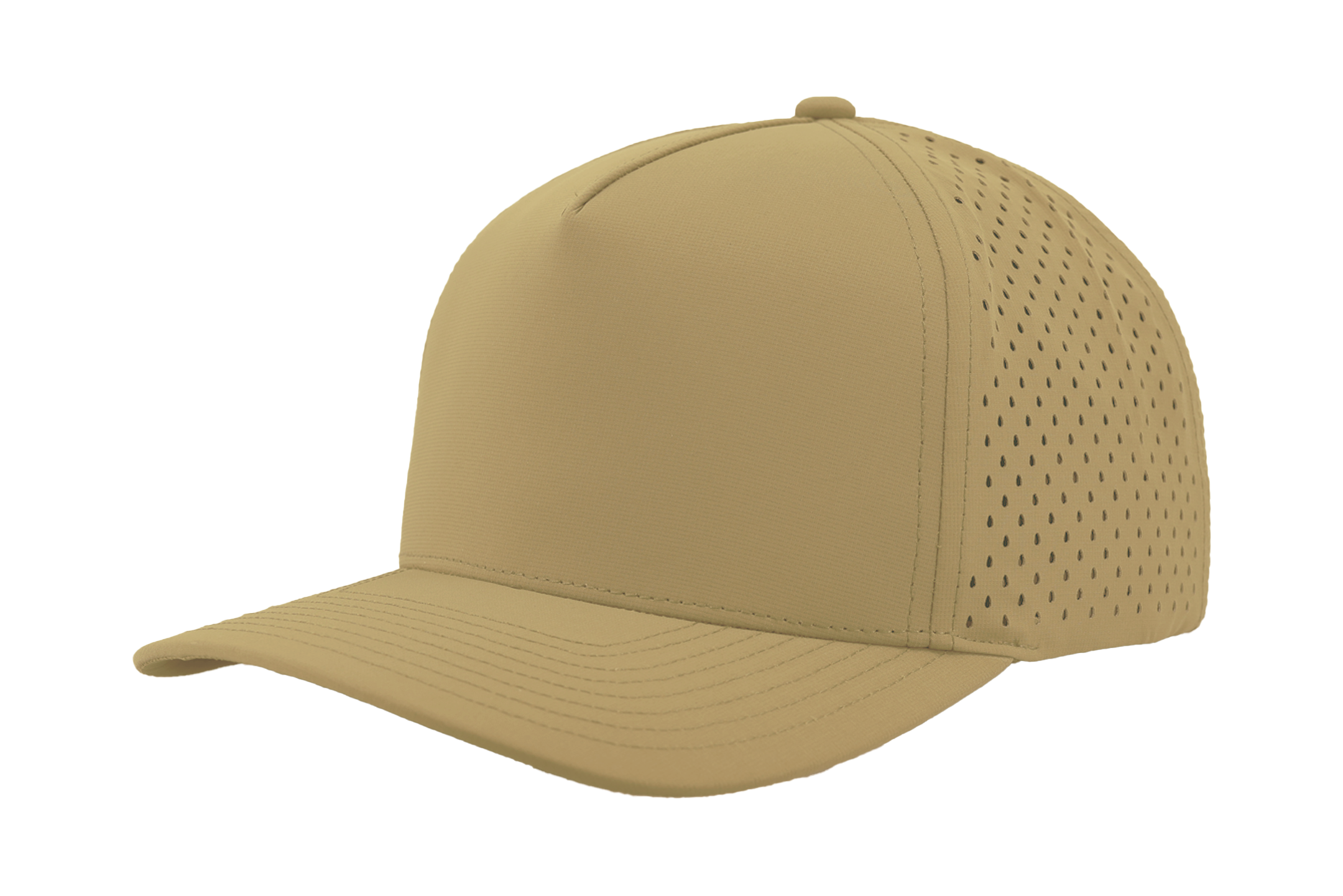khaki front side view of blackhawk by zapped headwear Custom Hat 