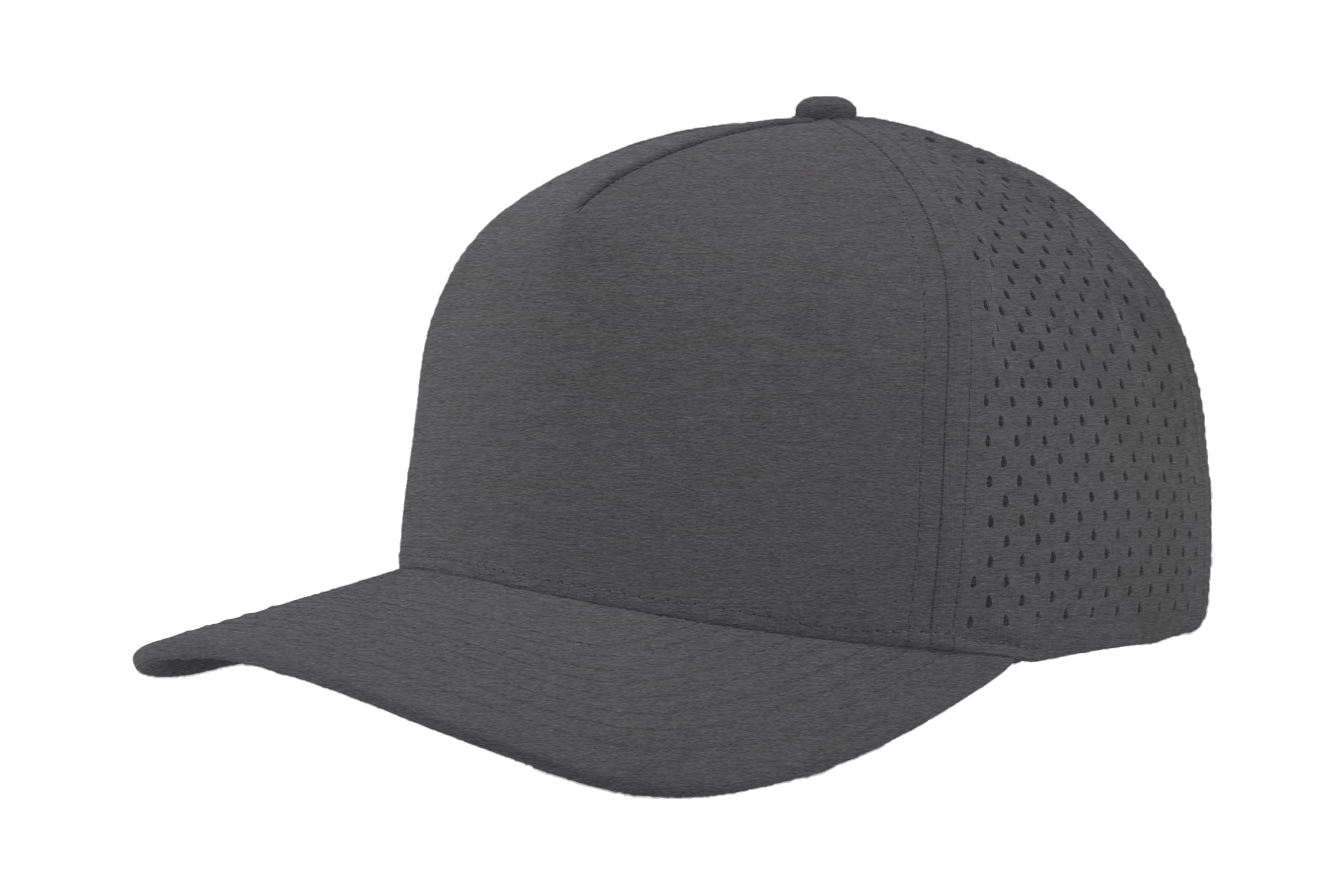 Custom Hat graphite front side view