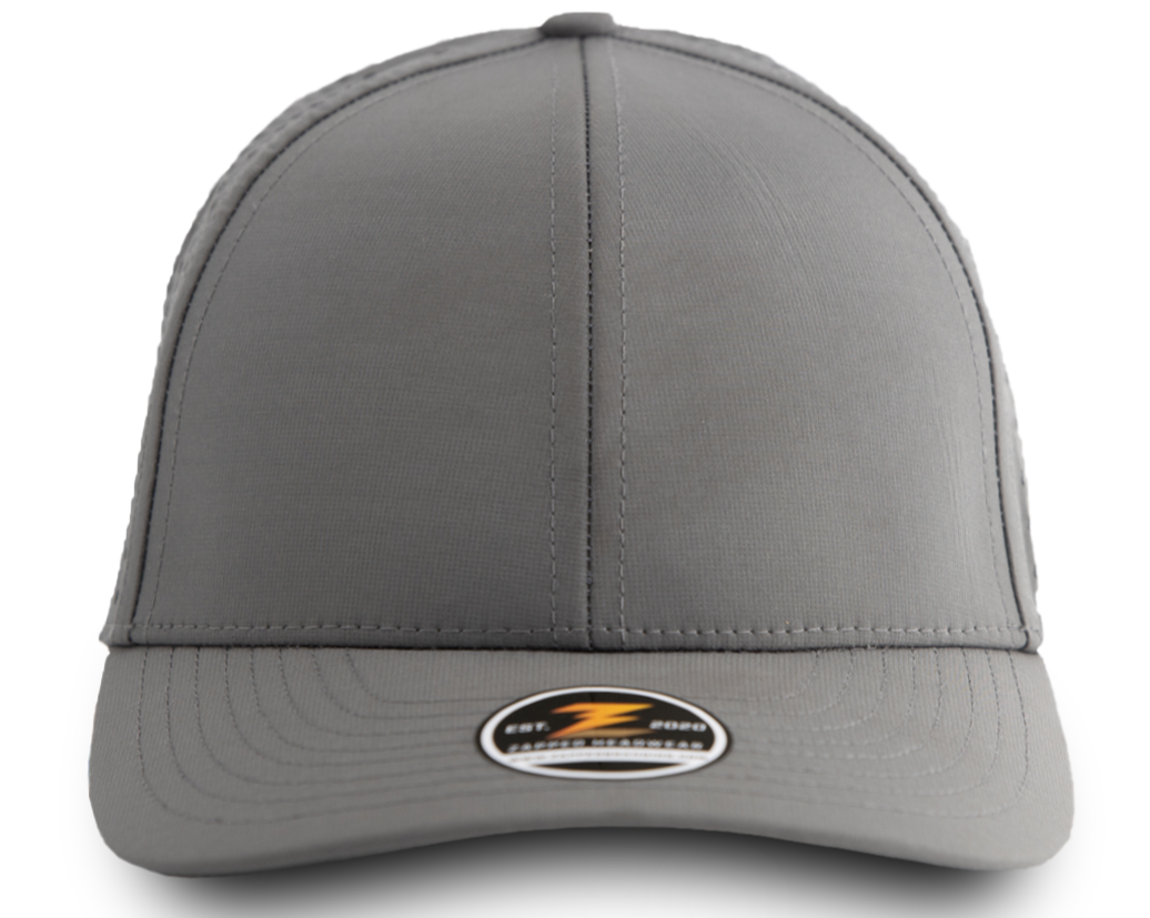 APACHE- Custom Hat Water Repellent hat-Zapped Headwear-Grey-Zapped Headwear