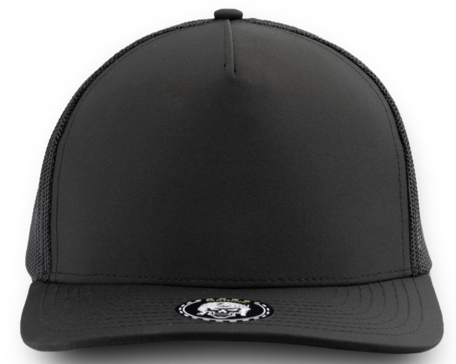 Custom Hat MARINE-Water Repellent hat-Zapped Headwear-Black-Snapback-Custom Hat-Zapped Headwear