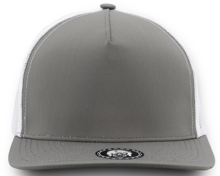 MARINE- Custom Hat Water Repellent hat-Zapped Headwear-Charcoal/White-Zapped Headwear-Snapback-Custom hat