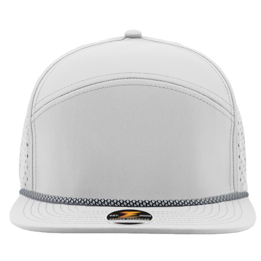 Custom Hat OSPREY-Water Repellent hat-Zapped Headwear-Off White-Rope Brim
