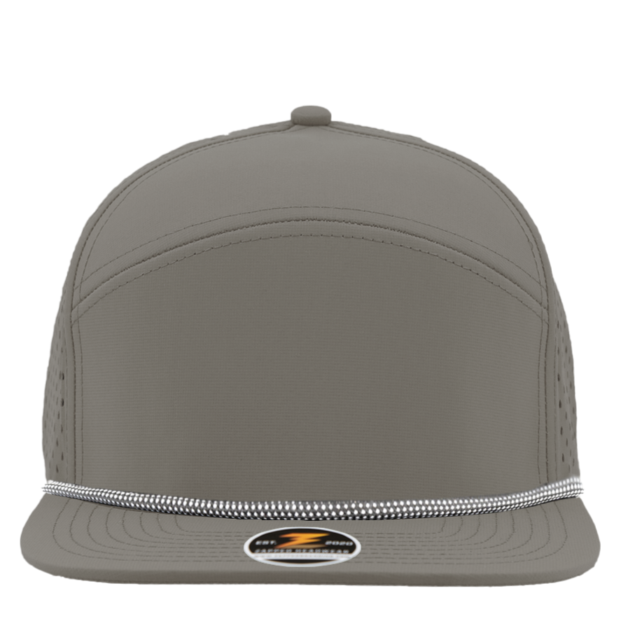 OSPREY Custom Hat -Water Repellent hat-Zapped Headwear-Grey-Rope Brim