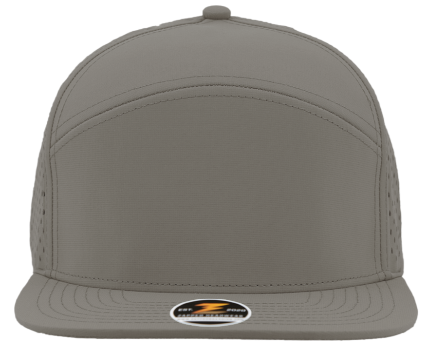 osprey - charcoal - 7 panel hat - wholesale hats - custom hats - custom 7 panels